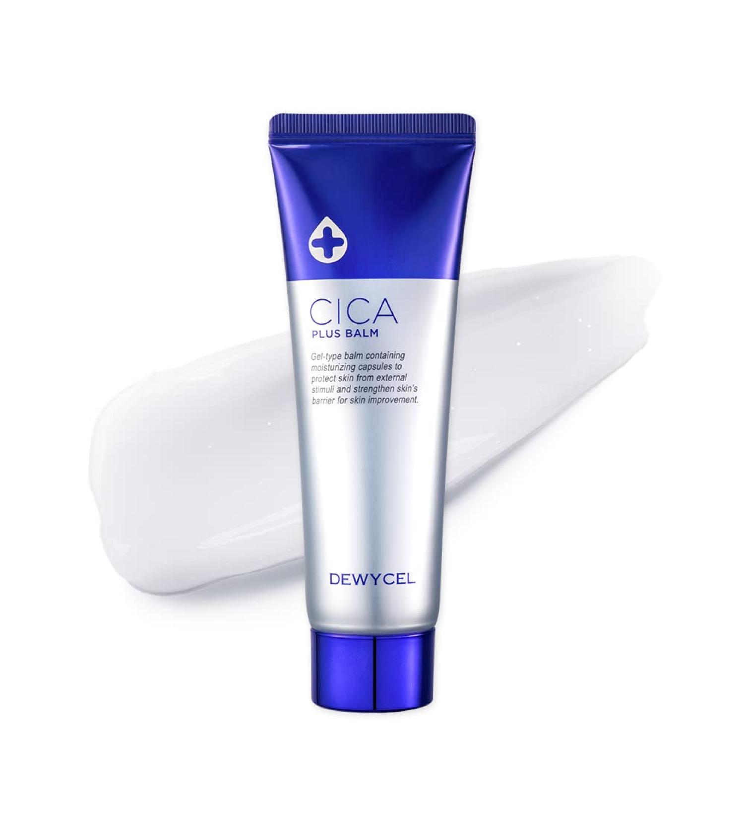 DEWYCEL CICA PLUS BALM - Premium Korean Moisturizer with Vitamin C Centella Asiatica & Hyaluronic Acid | 1.70 fl oz  - Buy Online on GoSupps.com