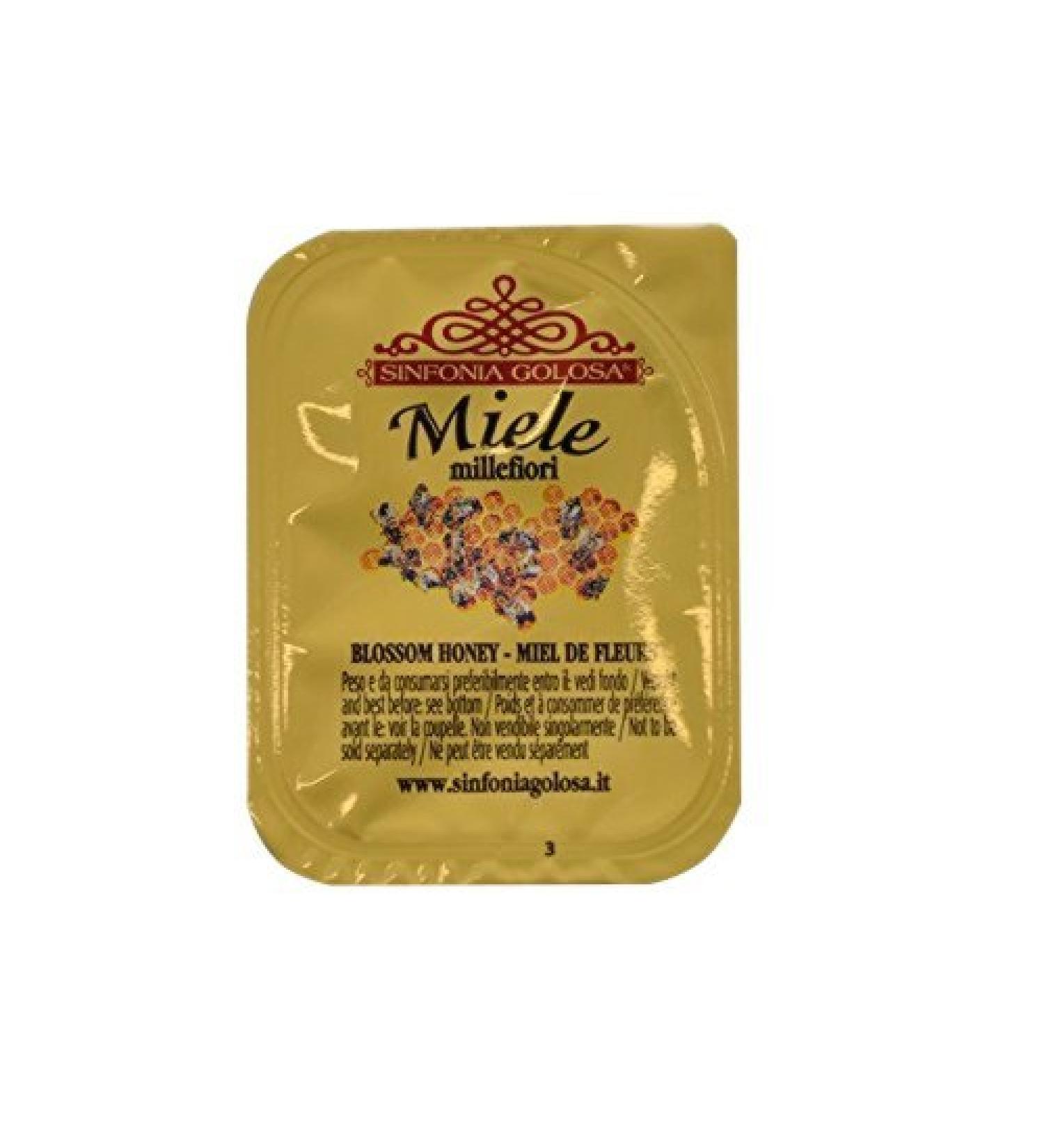Millefiori Millefiori Single Dose 20 g Honey Natural Sweettener Honey Bag 48 Pieces - Buy Online on GoSupps.com