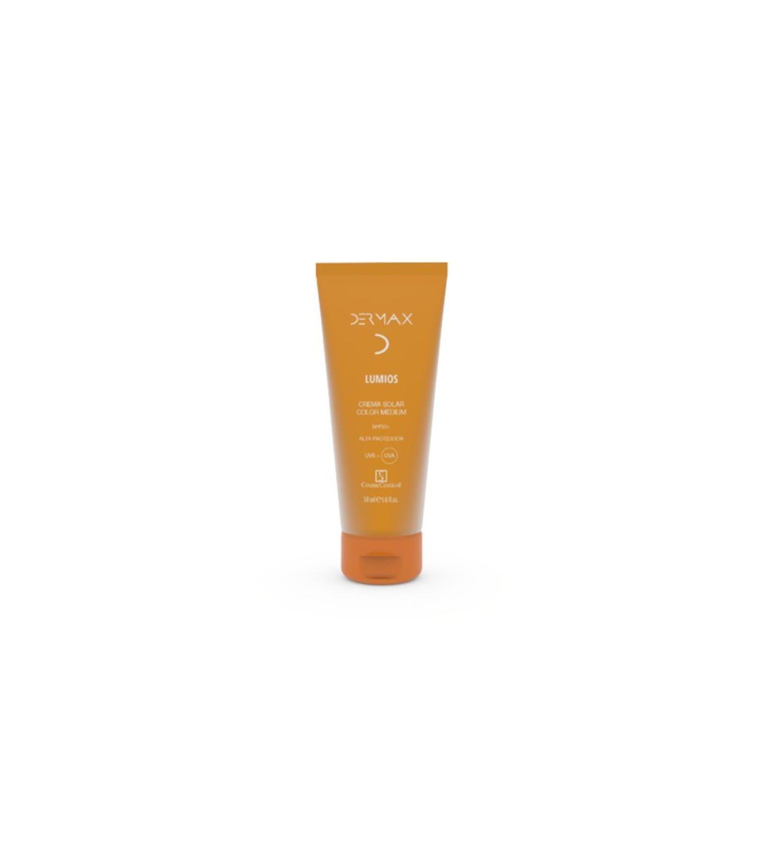 Lumios Sunscreen Face Cream with Color SPF.50+