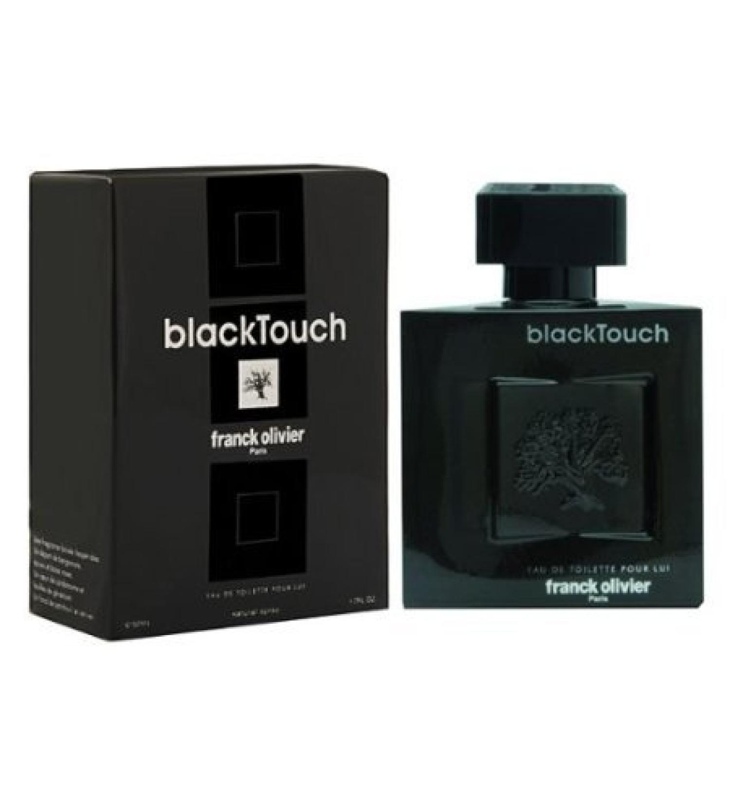 Black Touch Cologne by Frank Olivier 3.4 oz Men 3.4oz Spray Eau de Toilette