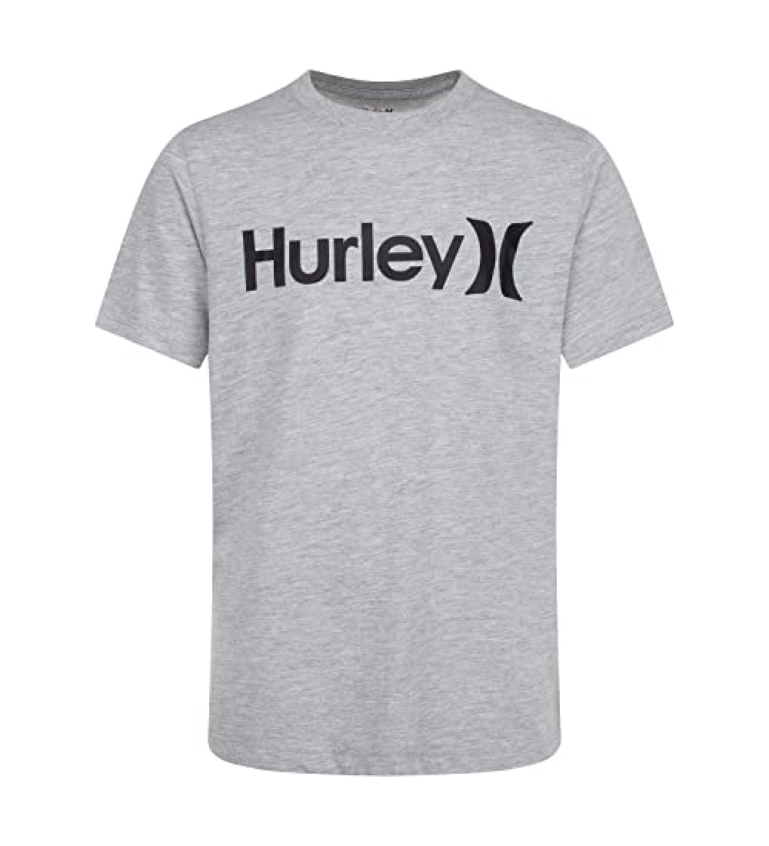 Hurley Boys' One and Only Graphic T-Shirt - Large Dark Gray - Buy Online on GoSupps.com