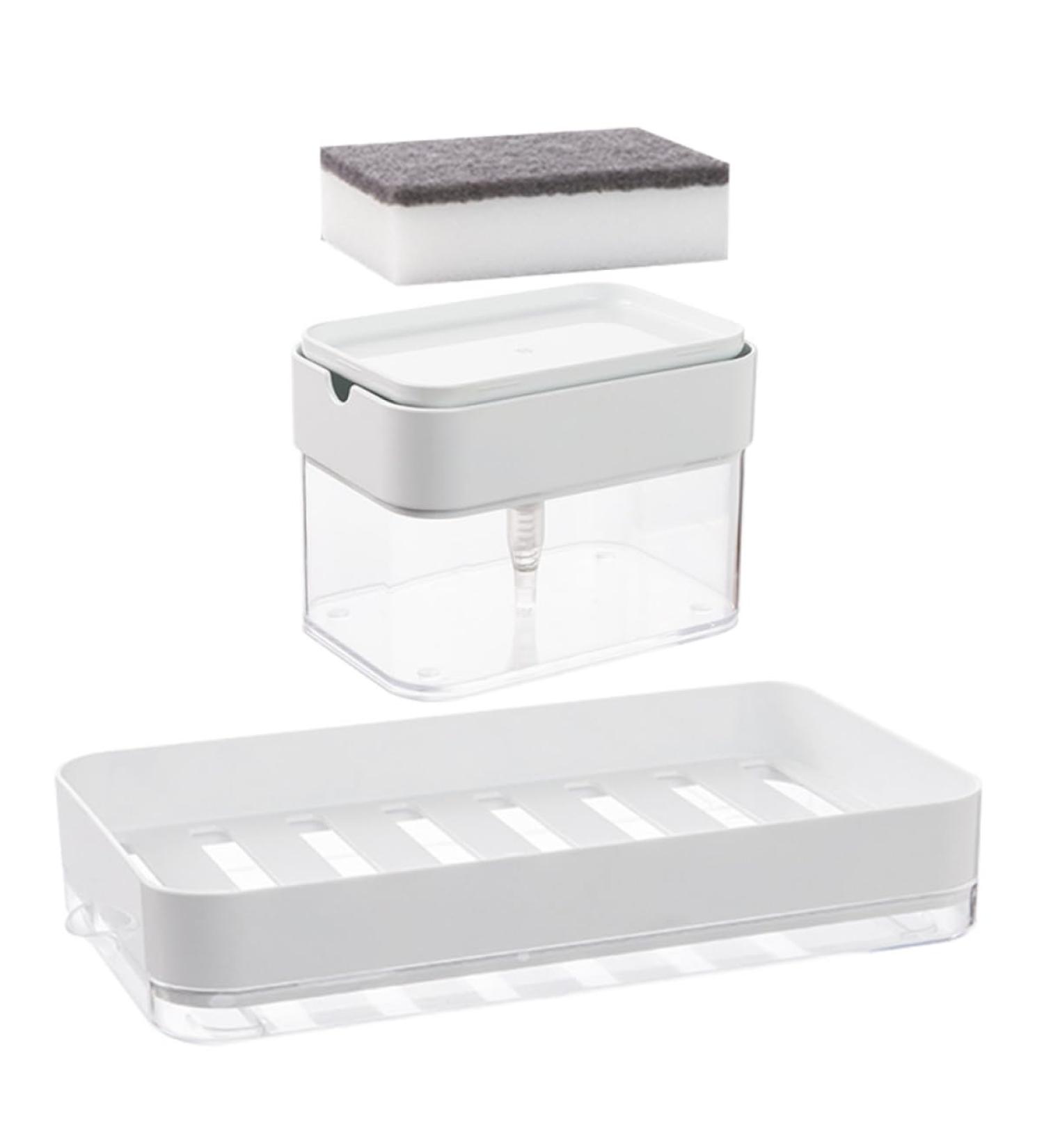 Ciieeo 1 Set Dishwashing Liquid Detergent Tool Belt Soap Dish Washing Supply Dishwashing Liquid Dispenser Kitchen Supply Kitchen Accessory Abs Push Type Distribution Box - Buy Online on GoSupps.com