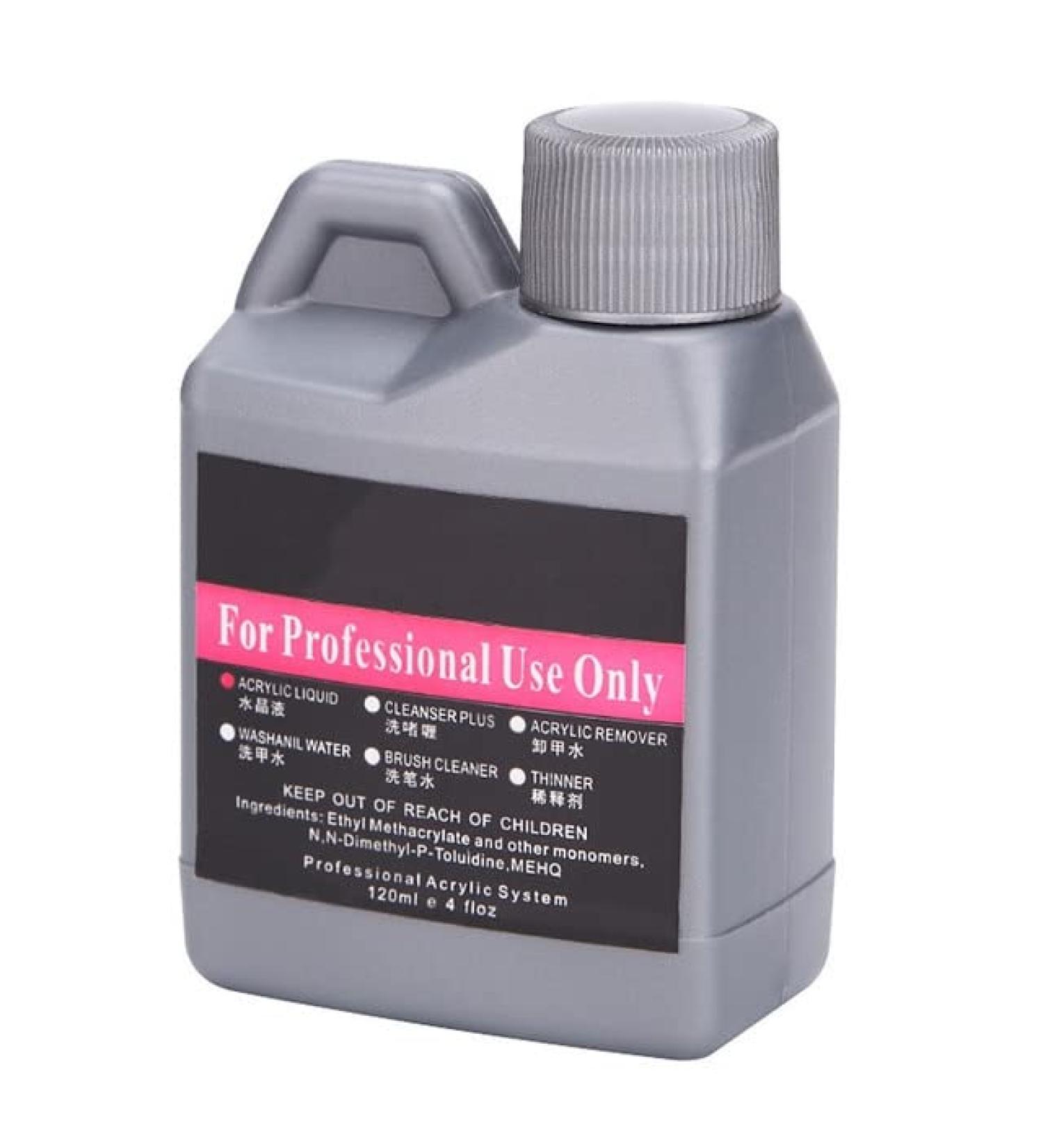 120ml EMA Acrylic Liquid for Nail Extend 4oz Monomer Crystal Nails Supplies Carving Extension Acrylic Powder Liquid Monomer - (Color: 120ml) - Buy Online on GoSupps.com