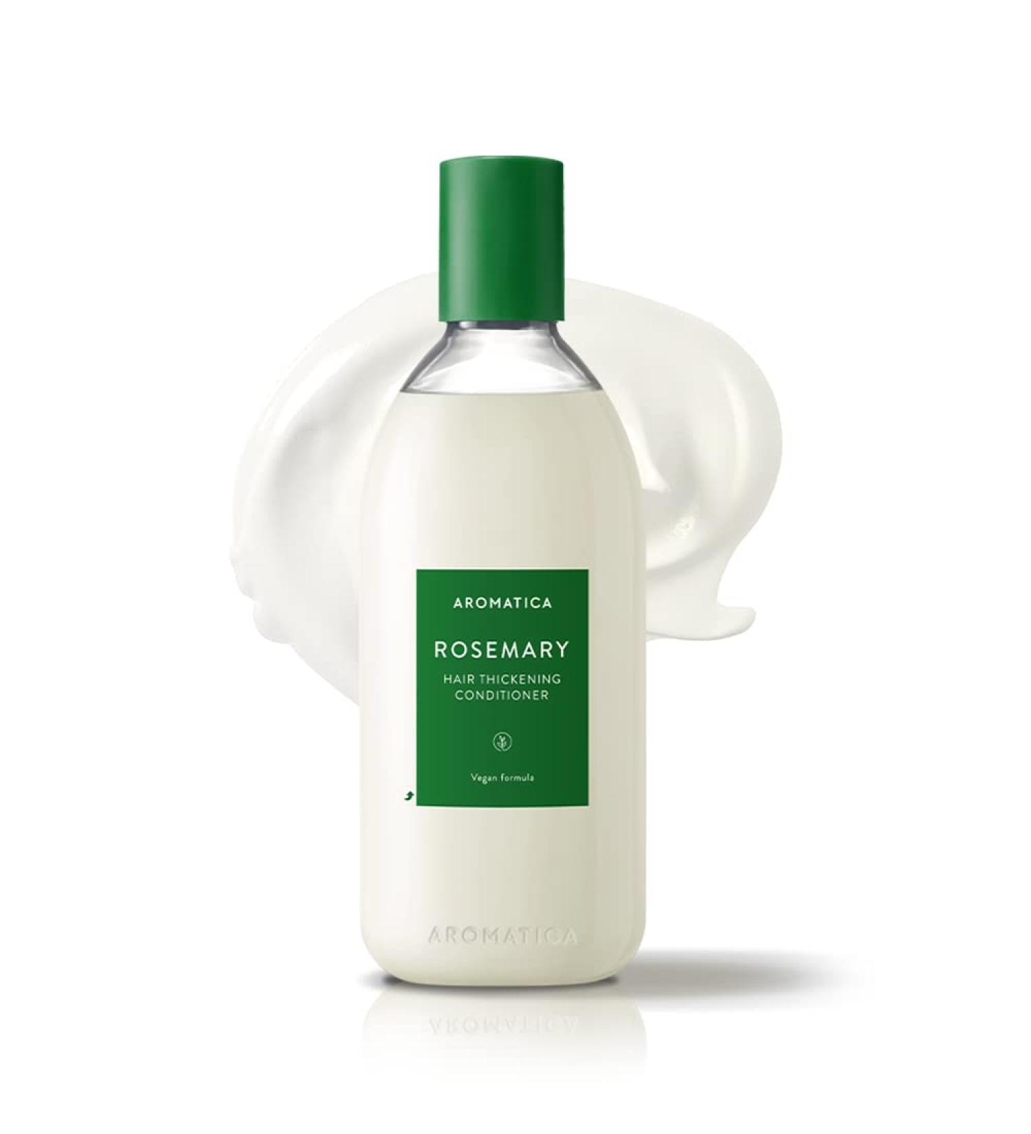 AROMATICA Apr s-shampoing paississant au romarin Vegan stimulant la croissance pour hommes et femmes volumisant et purifiant -13.53 oz / 400 ml - Buy Online on GoSupps.com