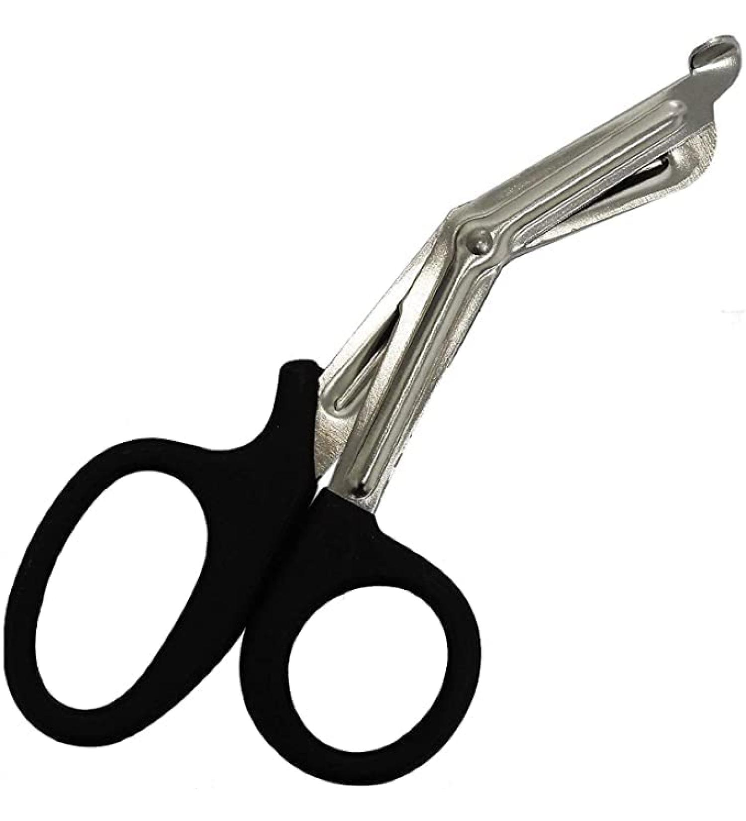 Comdent Tuff Cut Scissors First Aid Utility 14cm Scissors Paramedic Emergency Household (Black)