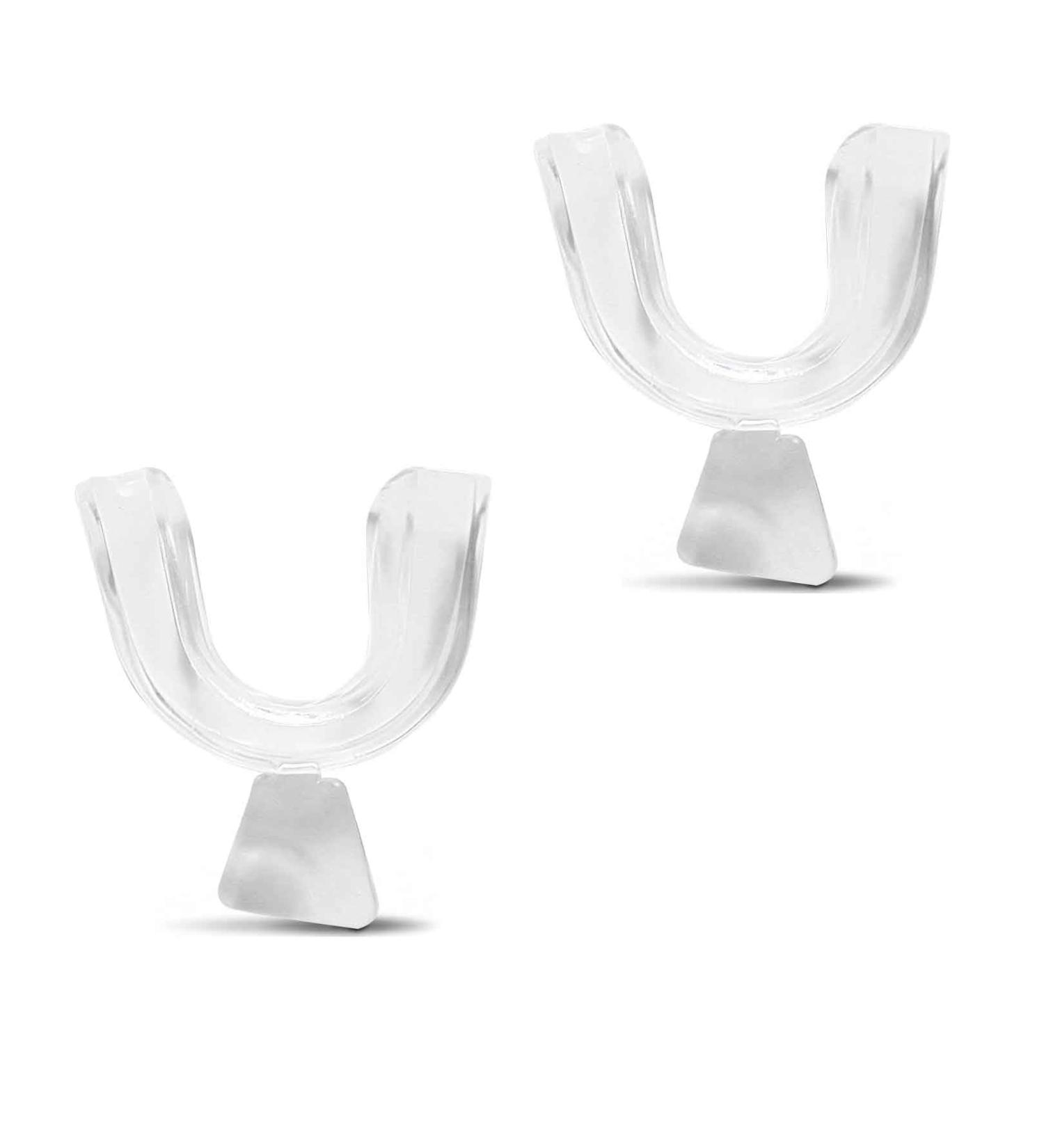 Teeth Whitening Trays Kit - 2 Pcs Thermoplastic Moldable Retainers for Bruxism Athletes - Buy Online on GoSupps.com