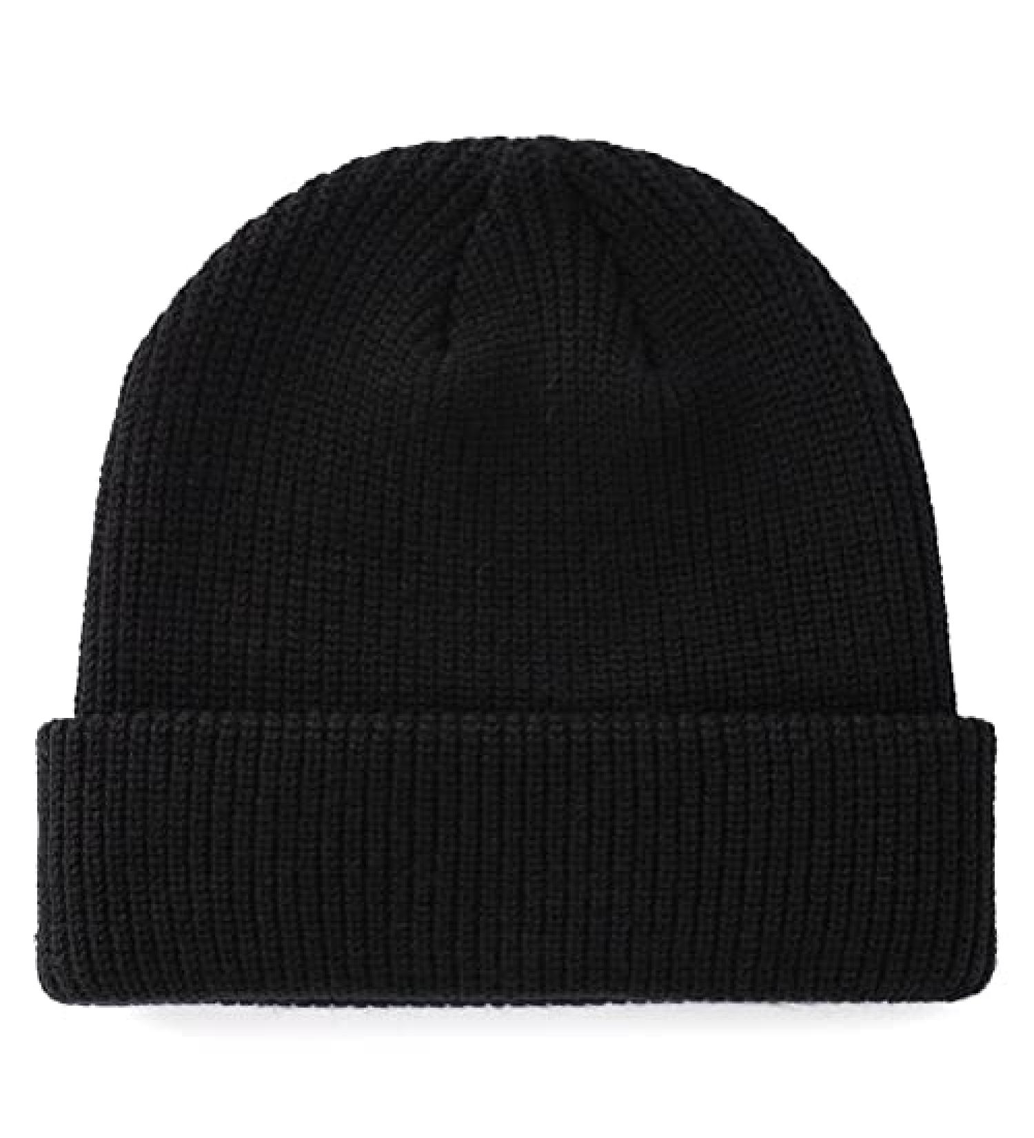 Connectyle Men's Warm Winter Knit Beanie Cap - Black - Buy Online on GoSupps.com