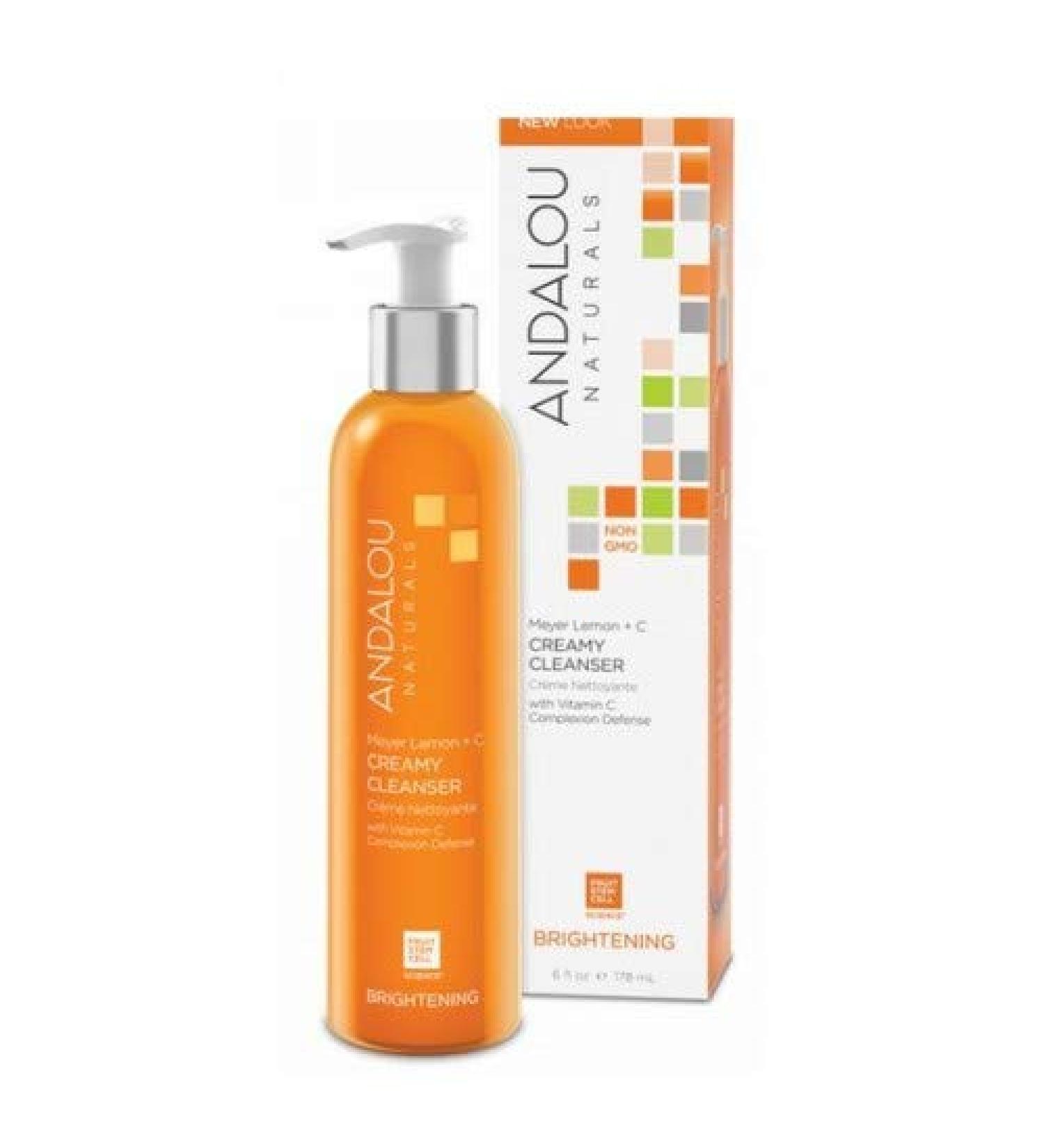 Andalou Naturals Cleanser Crmy Meyer Lemon