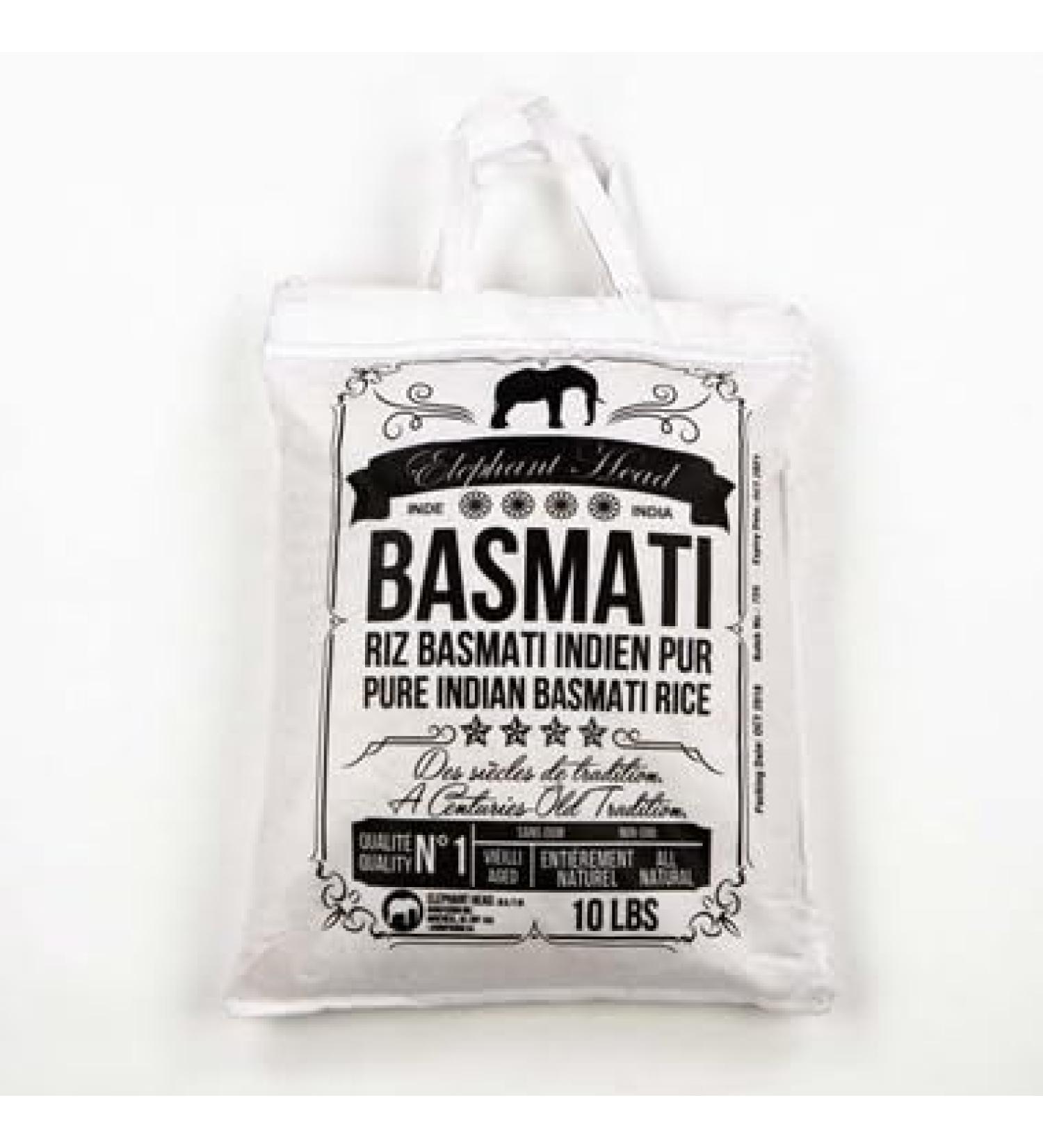 My Africa Store DhaElephant Pure Basmati Rice 1x10kg MAS