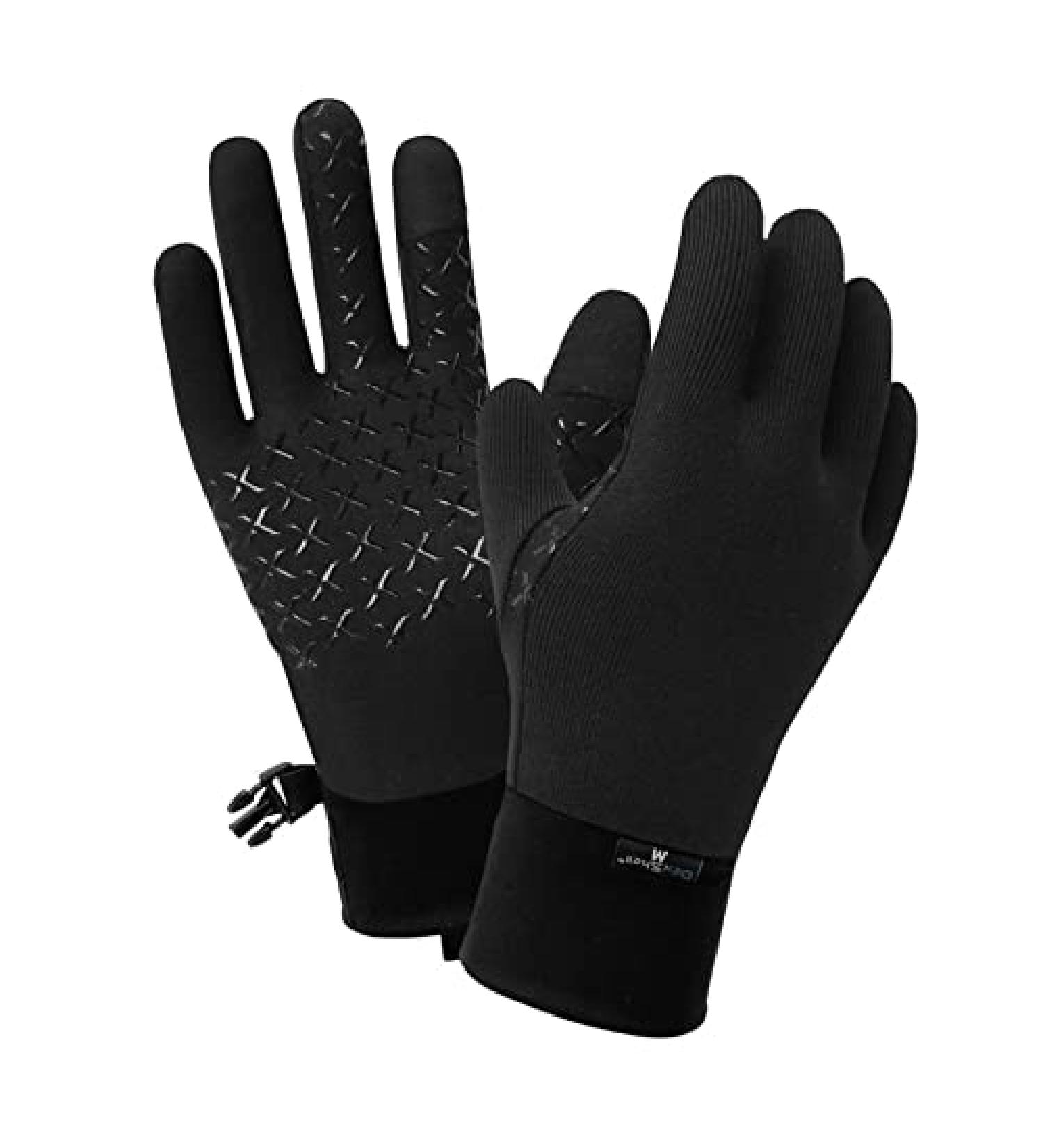 DEXFUZE Waterproof Merino Wool Knit 3-Layer Gloves - Medium Size for Men and Women - Buy Online on GoSupps.com