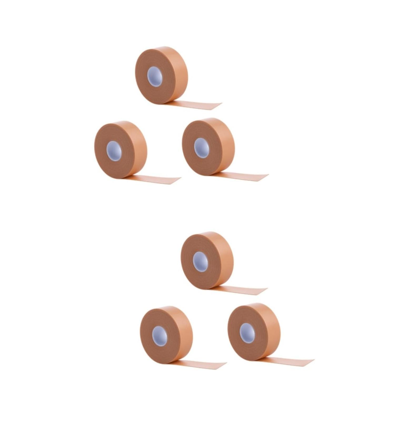 Healvian 6 Rolls Moleskin Heel Stickers - Flannel Adhesive Heel Grip Pads for Women | Non-Skid Heel Patch & Thickened Tape for Comfort & Support - Buy Online on GoSupps.com