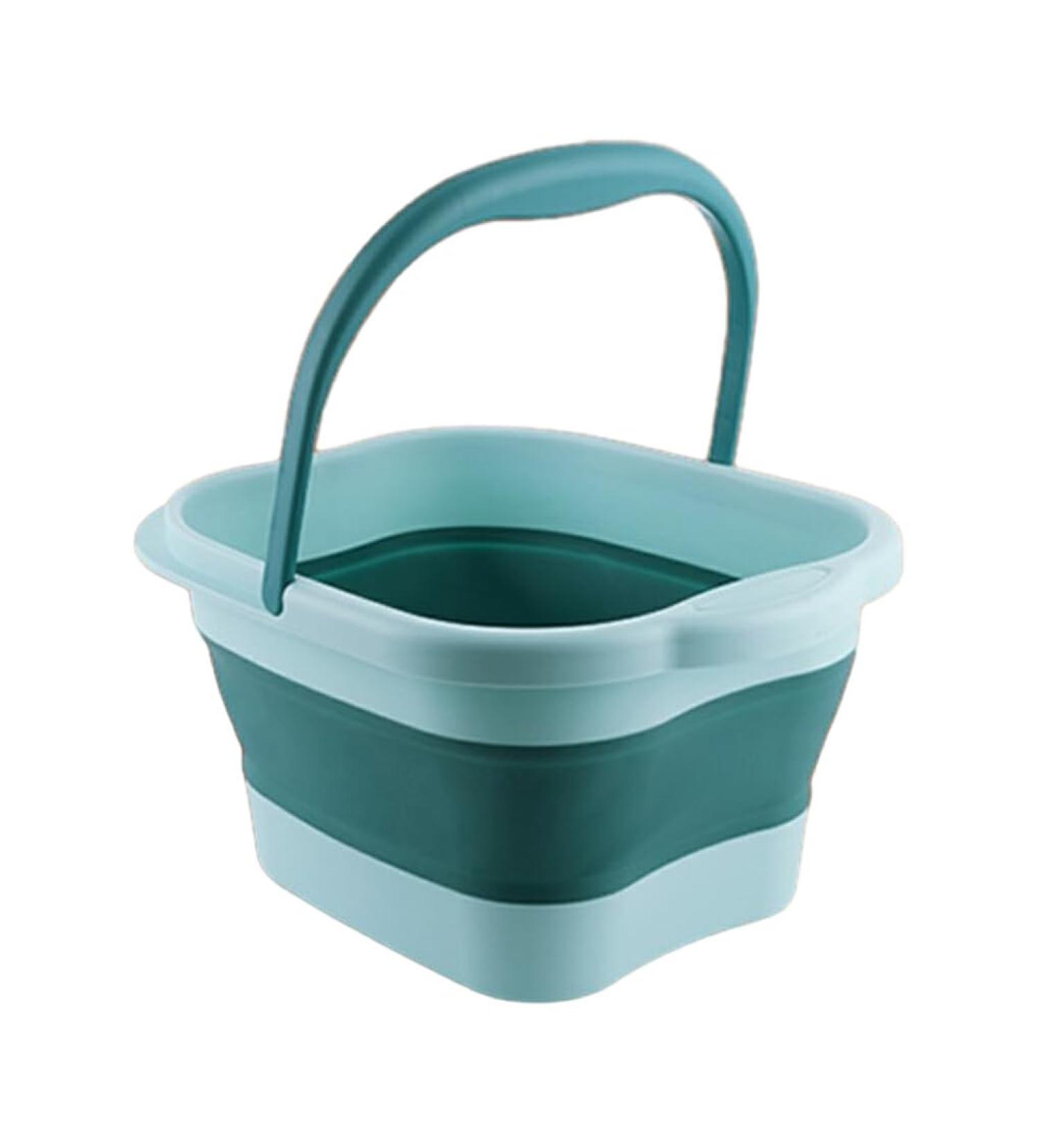Dijiusidy Foldable Foot Bath - Comfortable TPE Design Easy to Clean Lightweight | Ideal for Relaxation & Self-Care - Buy Online on GoSupps.com