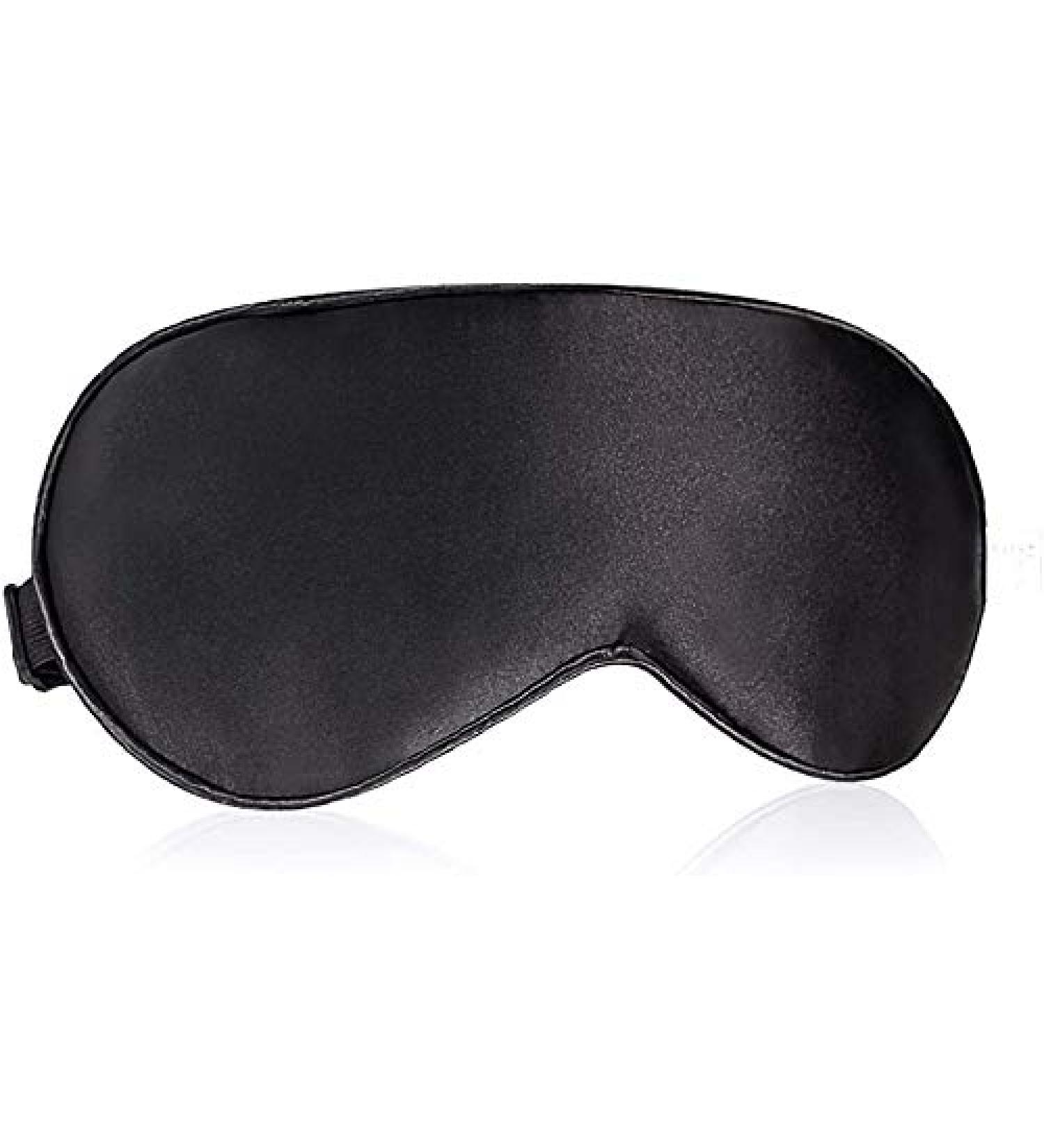 Luxurious Silk Sleep Mask - Comfortable & Adjustable Eye Mask for Men & Women - Perfect Gift - Buy Online on GoSupps.com