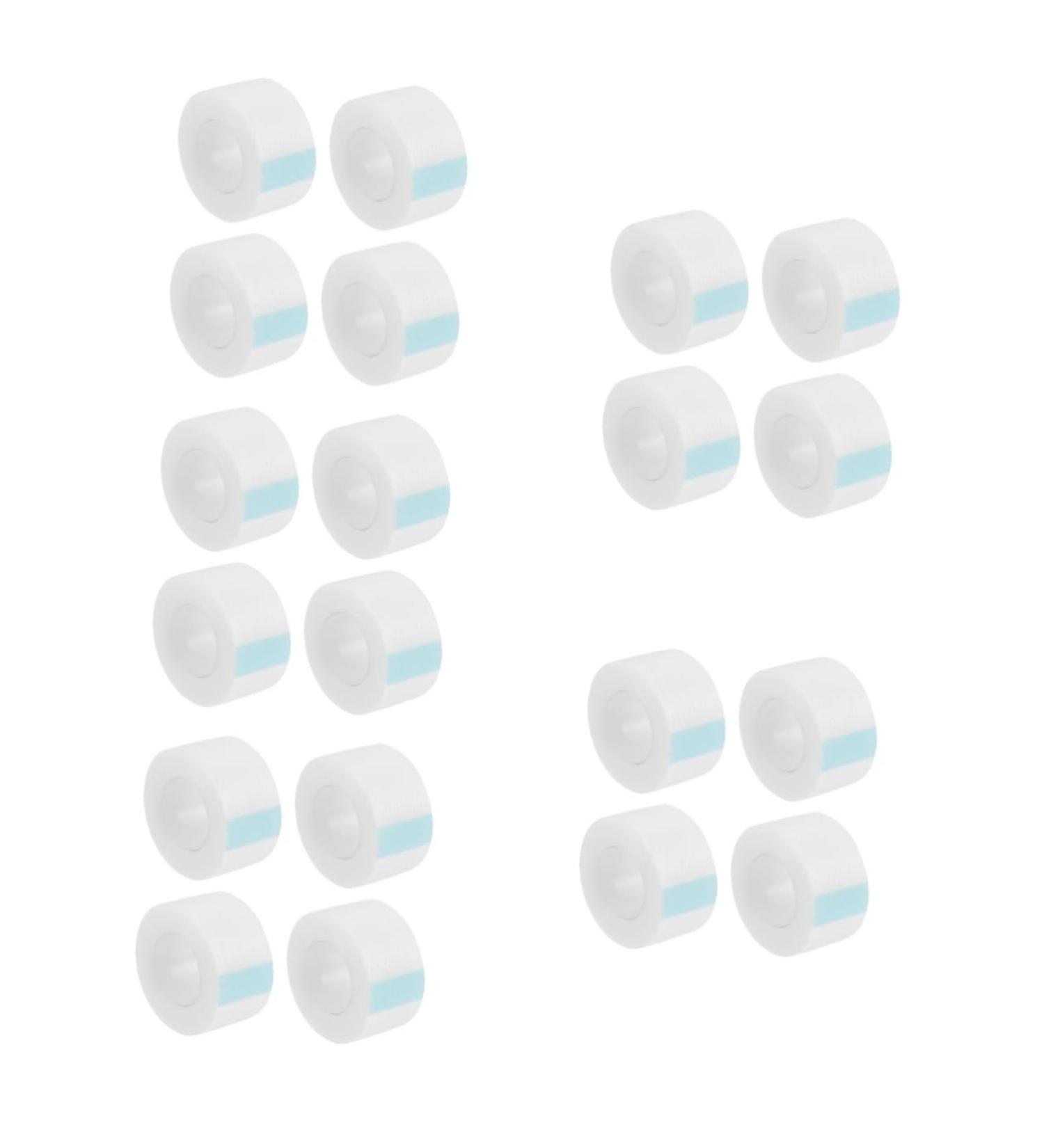 FRCOLOR 20 Rolls Clear Medical Tape Eyelid Tape Hair Modeling Double Eyelid Stickers Natural Lace Eyelid Sticker Tape Adhesive Tape Satin Wig Bag White Girl Beauty Stickers or - Buy Online on GoSupps.com