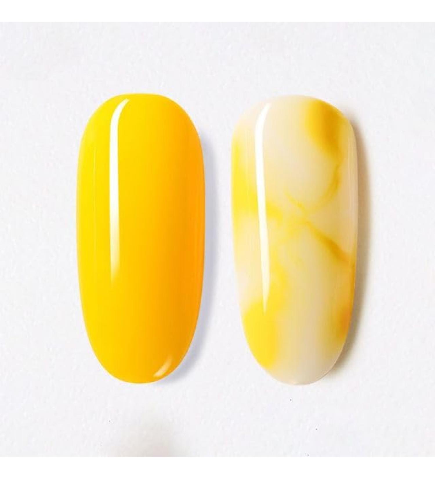 7.3ml DIY Phototherapy Flower Effect Transparent Soak Off Nail Lacquer Watercolor Ink Blooming Gel Nail Polish - (Color: 4) - Buy Online on GoSupps.com