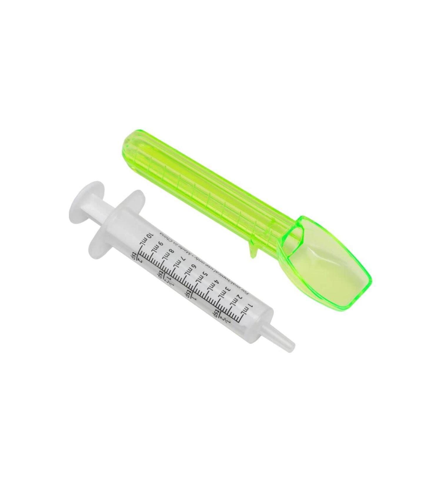 ACU-Life Liquid Dosing Syringe and Spoon - Easy Measurement for Precise Medication Administration - Buy Online on GoSupps.com