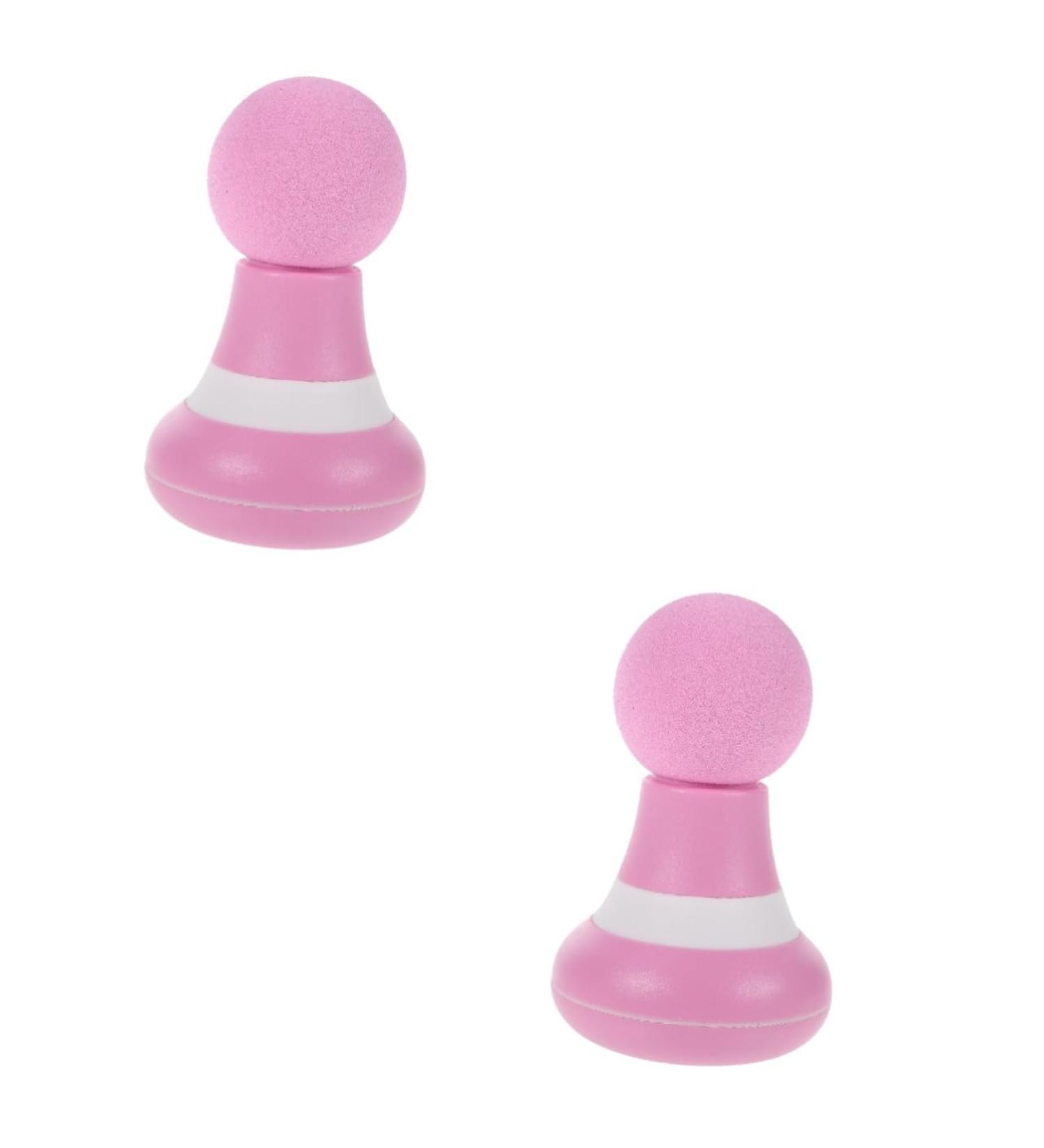 Beavorty Mini Percussion Muscle Massage Device Deep Tissue Massage Tool for Back & Fitness Compact ABS Pink Design | 2 Sets - Buy Online on GoSupps.com