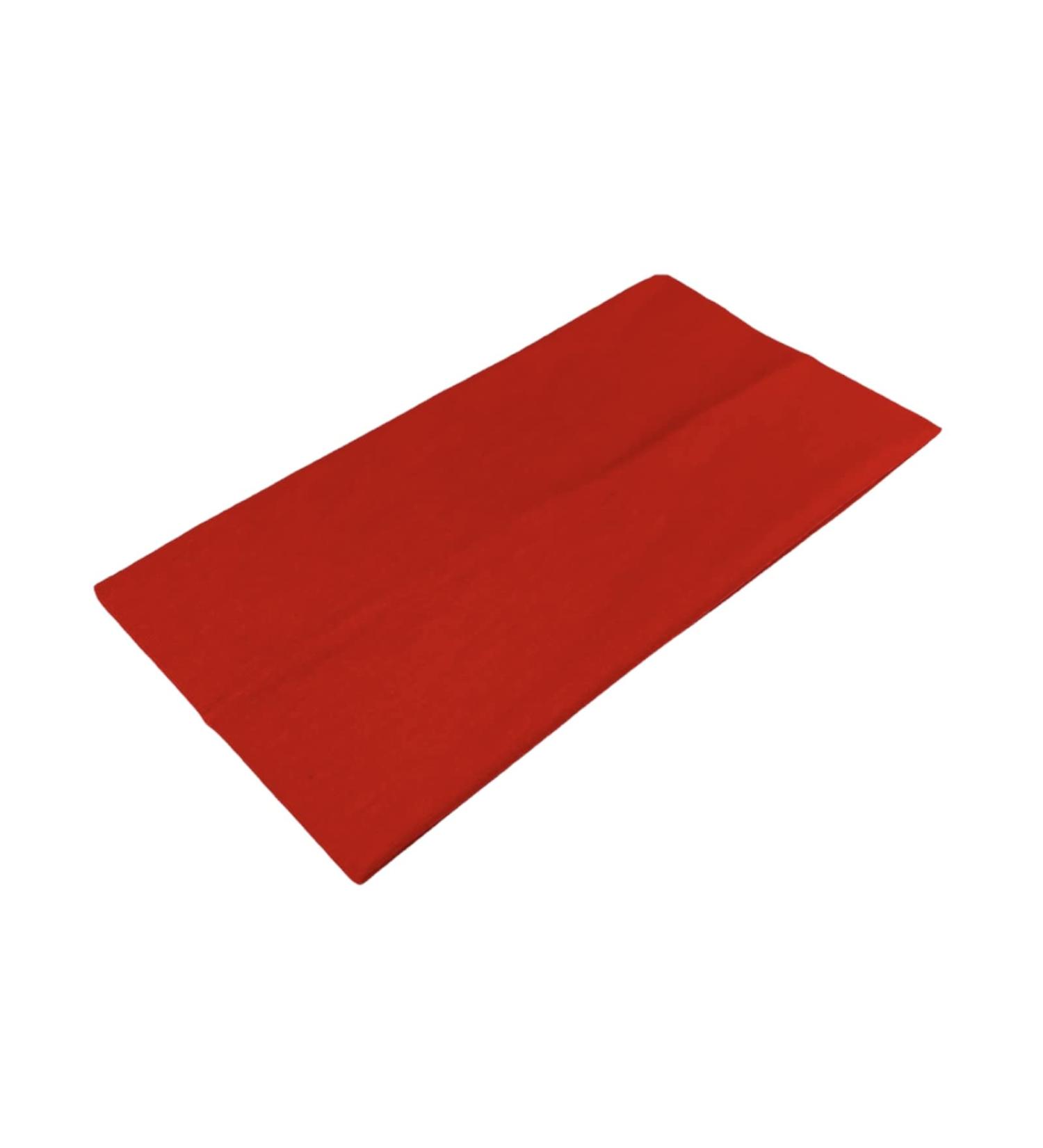 WESTEND CHOICE Extra Wide Headbands 11cm Plain Stretchy Kylie Head Band Unisex Bandeau Headbands for Women & Men Soft Hairbands Yoga Bandana Headband (Red)