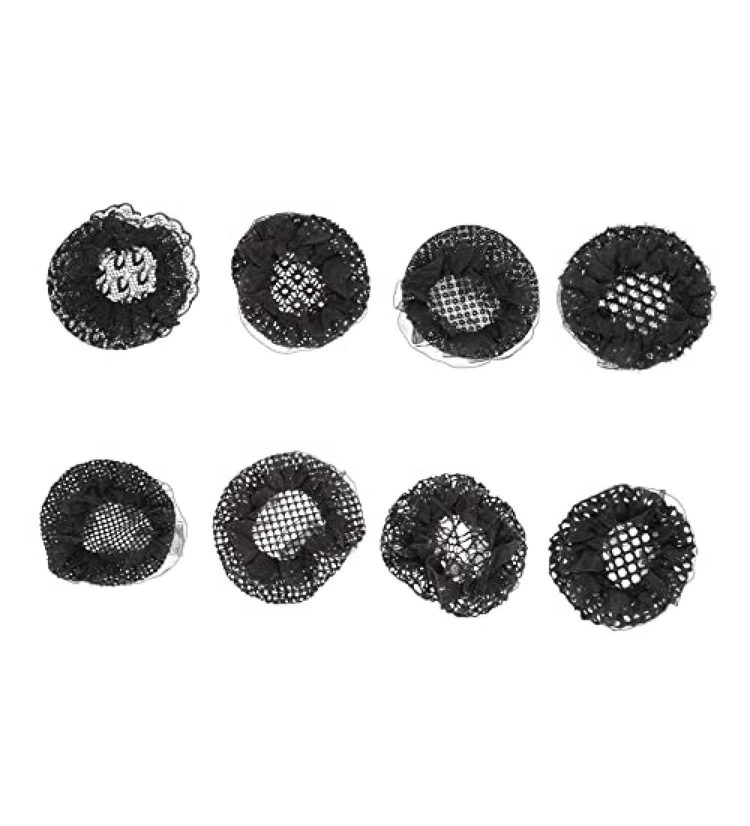 LALAFINA Black Bun Hair Net - Lightweight & Comfortable Dance Accessory for Women Dancers, Nurses, and Clerks - Buy Online on GoSupps.com
