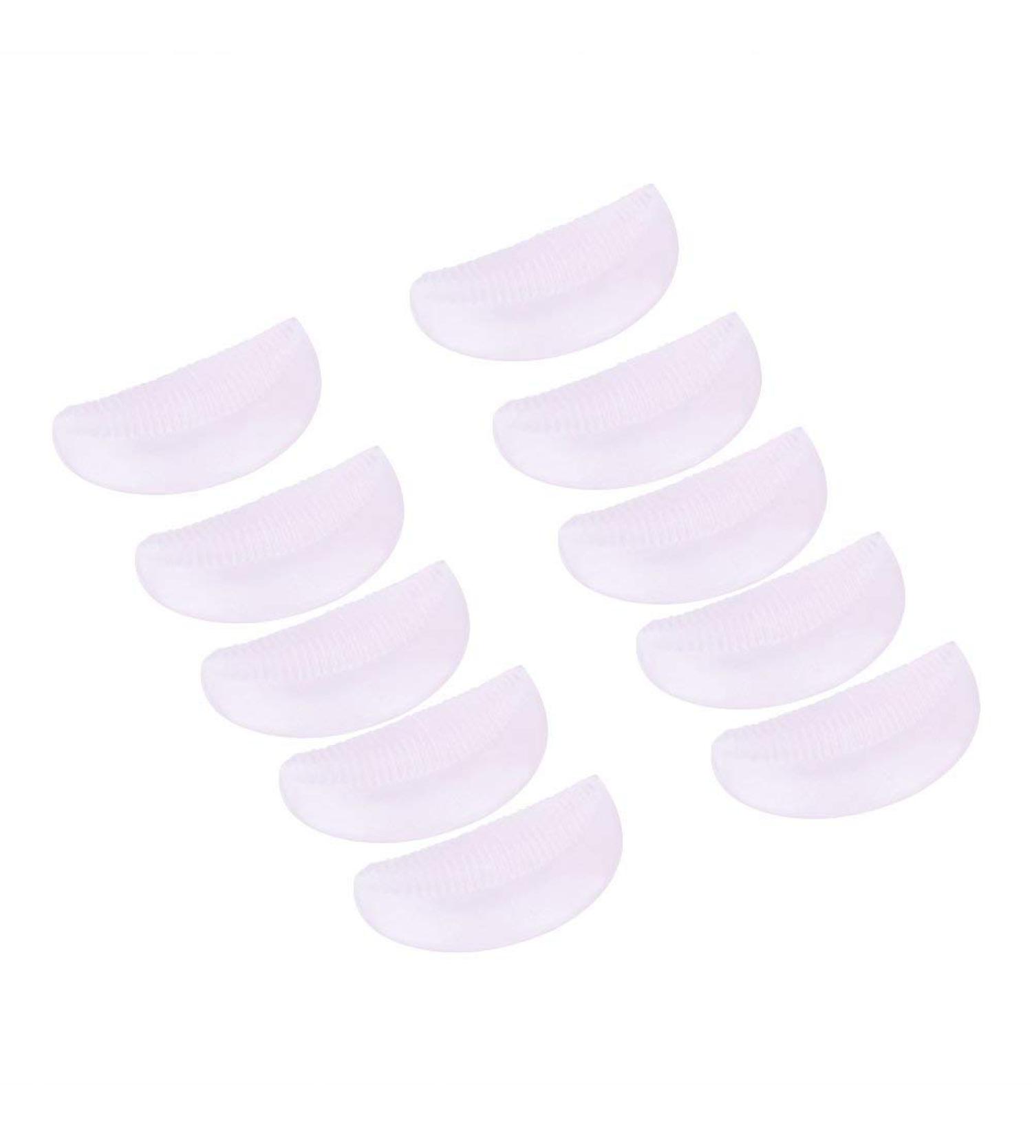 5 Pairs Silicone Eyelash Perming Curler Shield Pads - Permanent False Eyelash Makeup Accessories - International Shipping - Buy Online on GoSupps.com