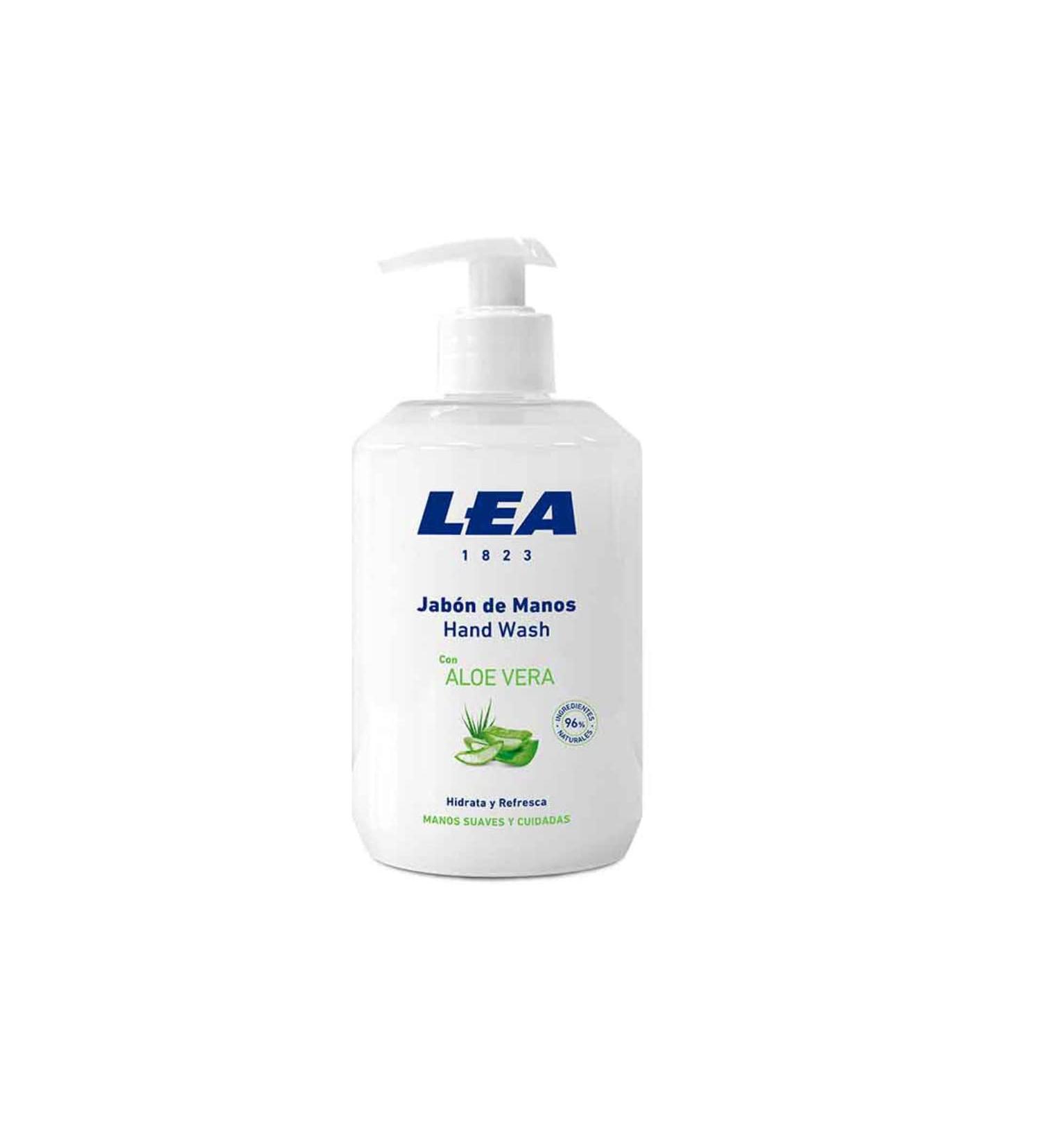 Lea Gel Limpiamanos Aloe Vera 500Ml