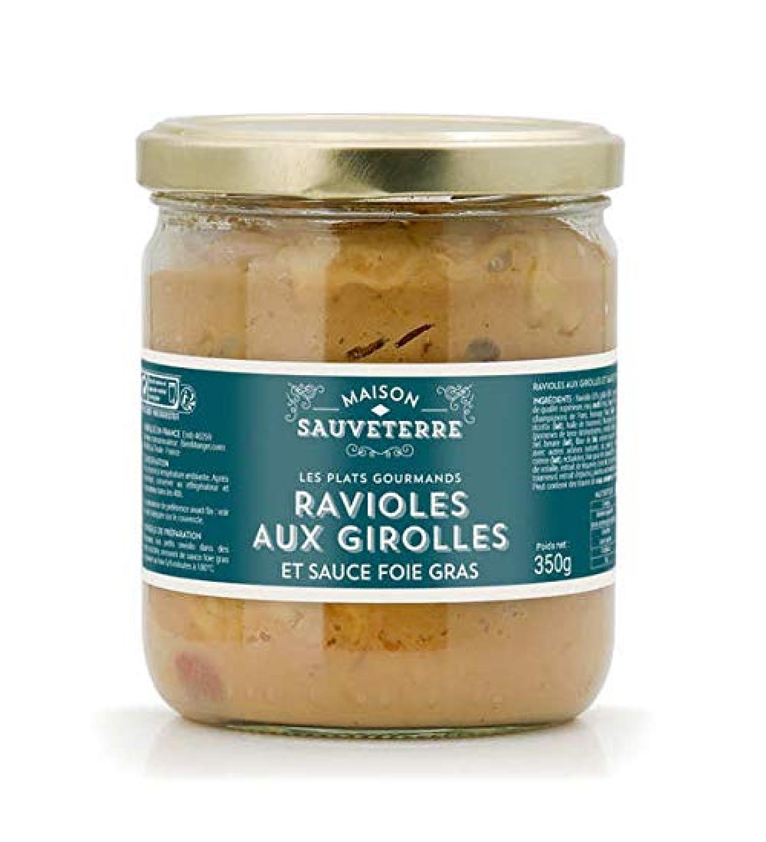 Maison Sauveterre Ravioli with Chanterelles and Foie Gras Sauce 350g Jar