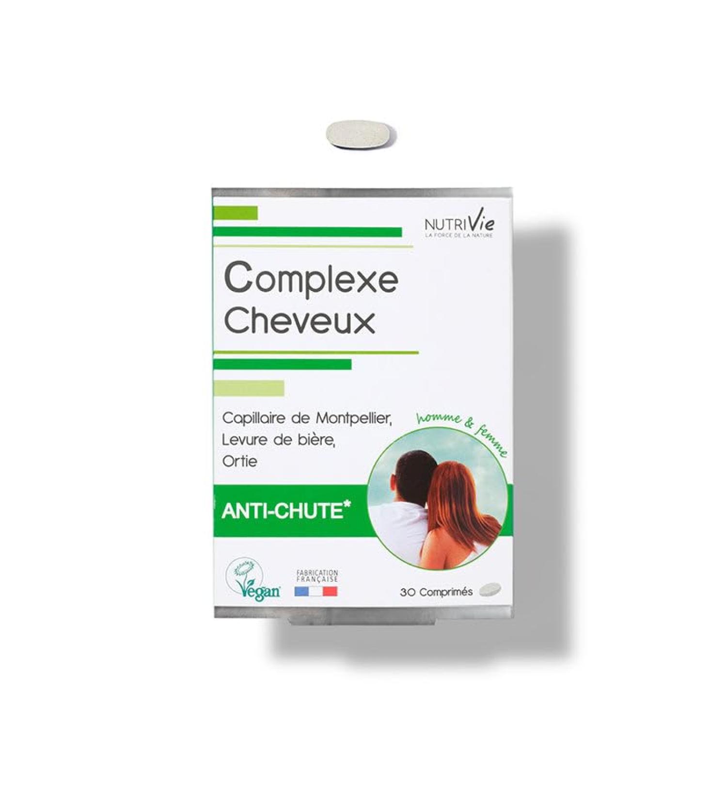 Hair Complex Anti-Loss Vegan NUTRIVIE Made in France - Buy Online on GoSupps.com