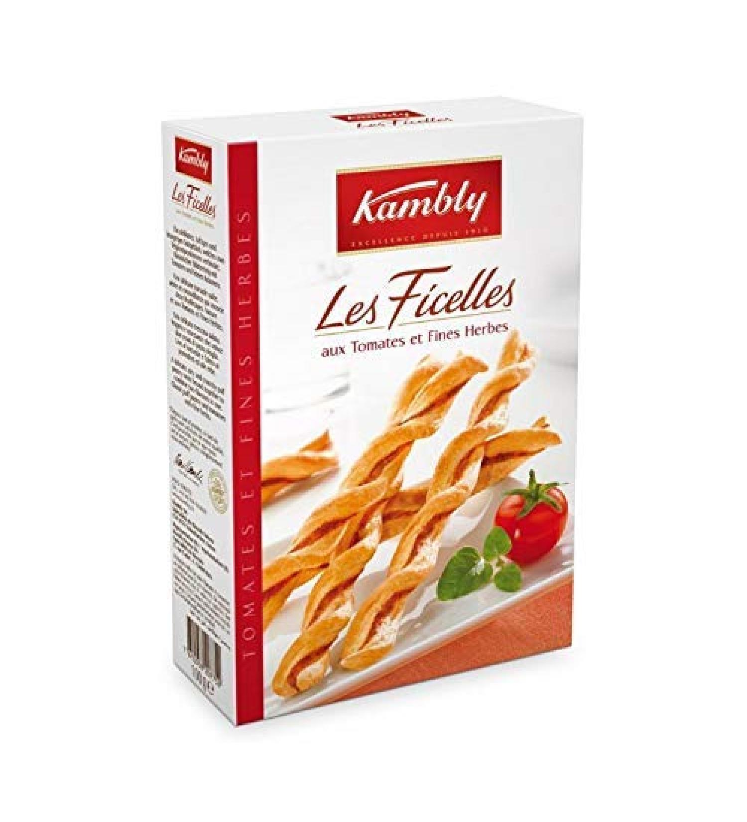 KAMBLY - Tomato and Herb Strings 100G - Pack of 4 - free delivery