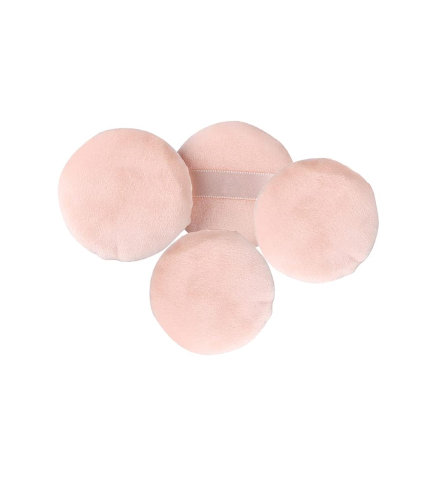 FRCOLOR Cosmetic Puffs - 4pcs Makeup Sponges for Loose & Pressed Powder - Perfect for Blending & Setting Makeup - Buy Online on GoSupps.com