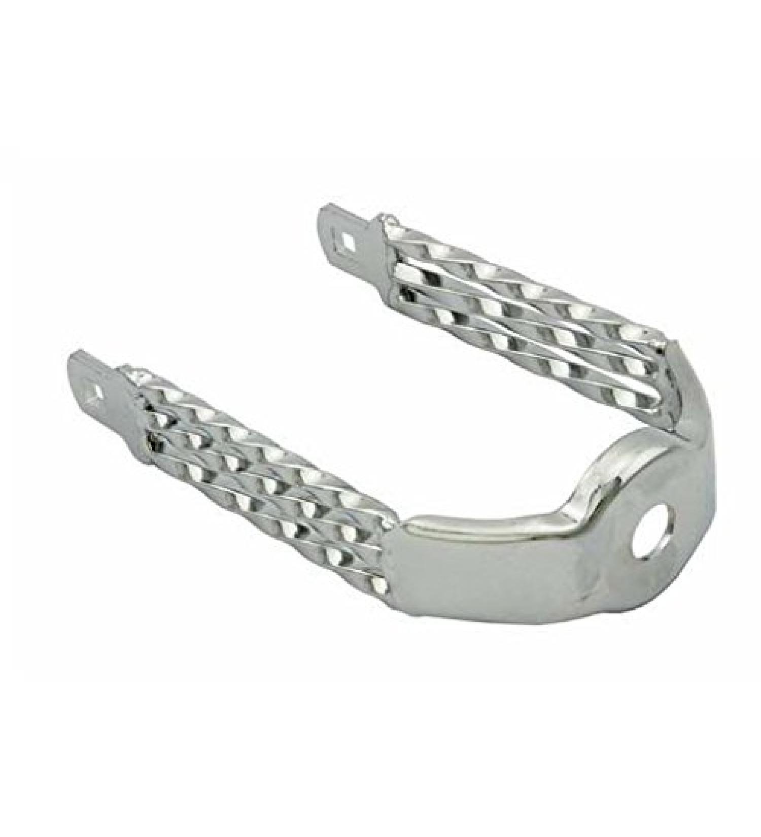 Lowrider Triple Square Twisted Crown Chrome. Bike Fork Crown, bicyclefork Extended Crown, Bike Fork Extended Crown