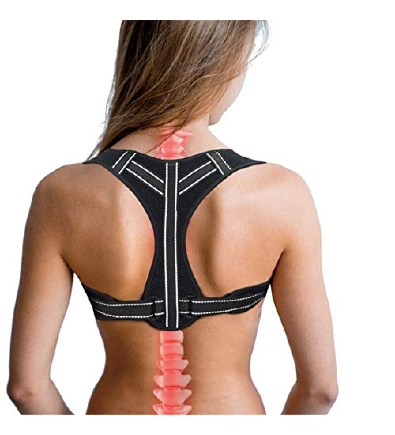 Posture Corrector Posture Corrector With Intelligent Sensor Vibration Reminder Adjustable Back Brace Support Smart Posture Corrector Back Brace Better life - Buy Online on GoSupps.com