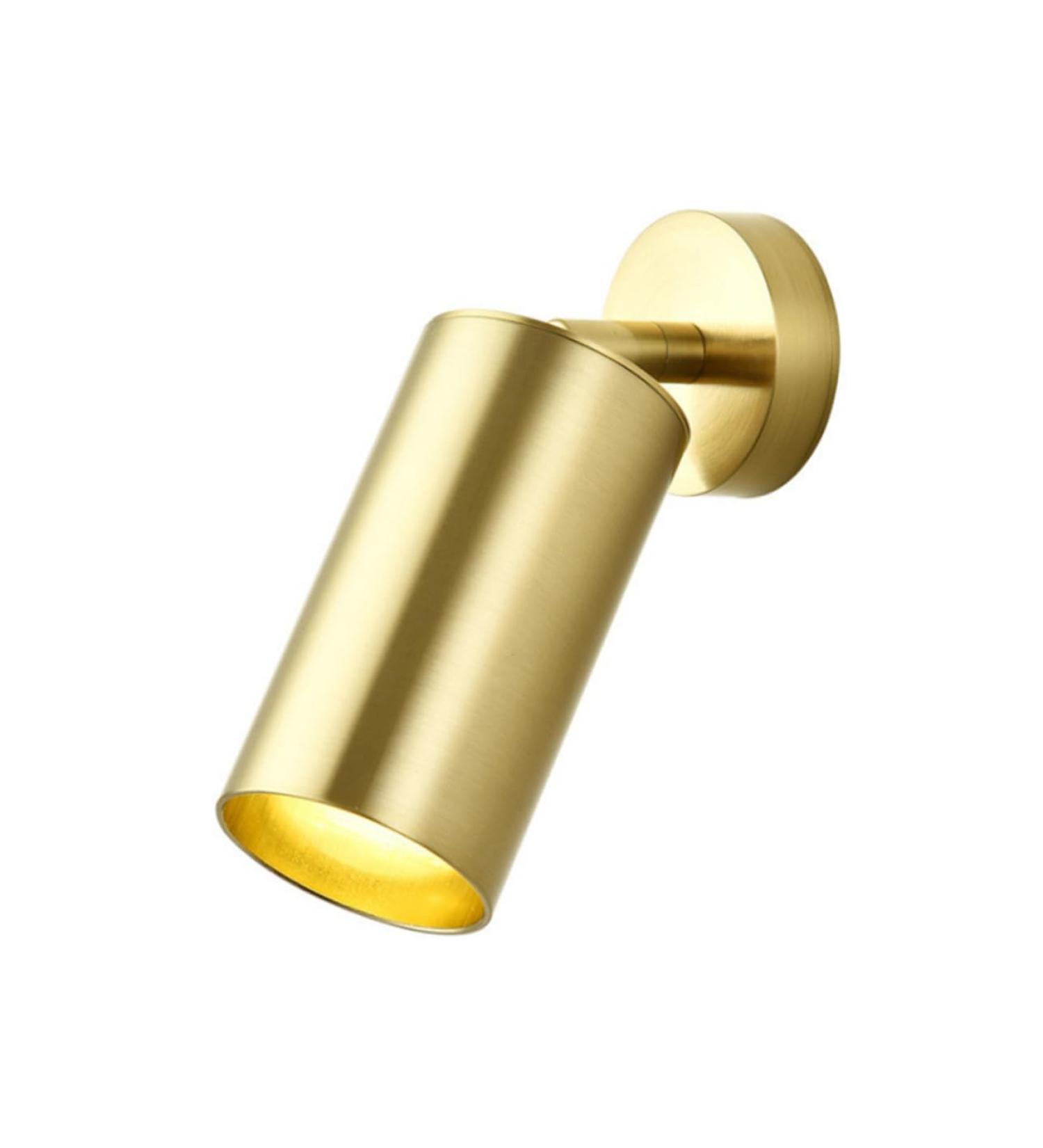 Ciieeo Spotlight Uplight Ceiling Lighting Spot Lights Adjustable Ceiling Light Track Light Clothing Golden 16*6cm - Buy Online on GoSupps.com