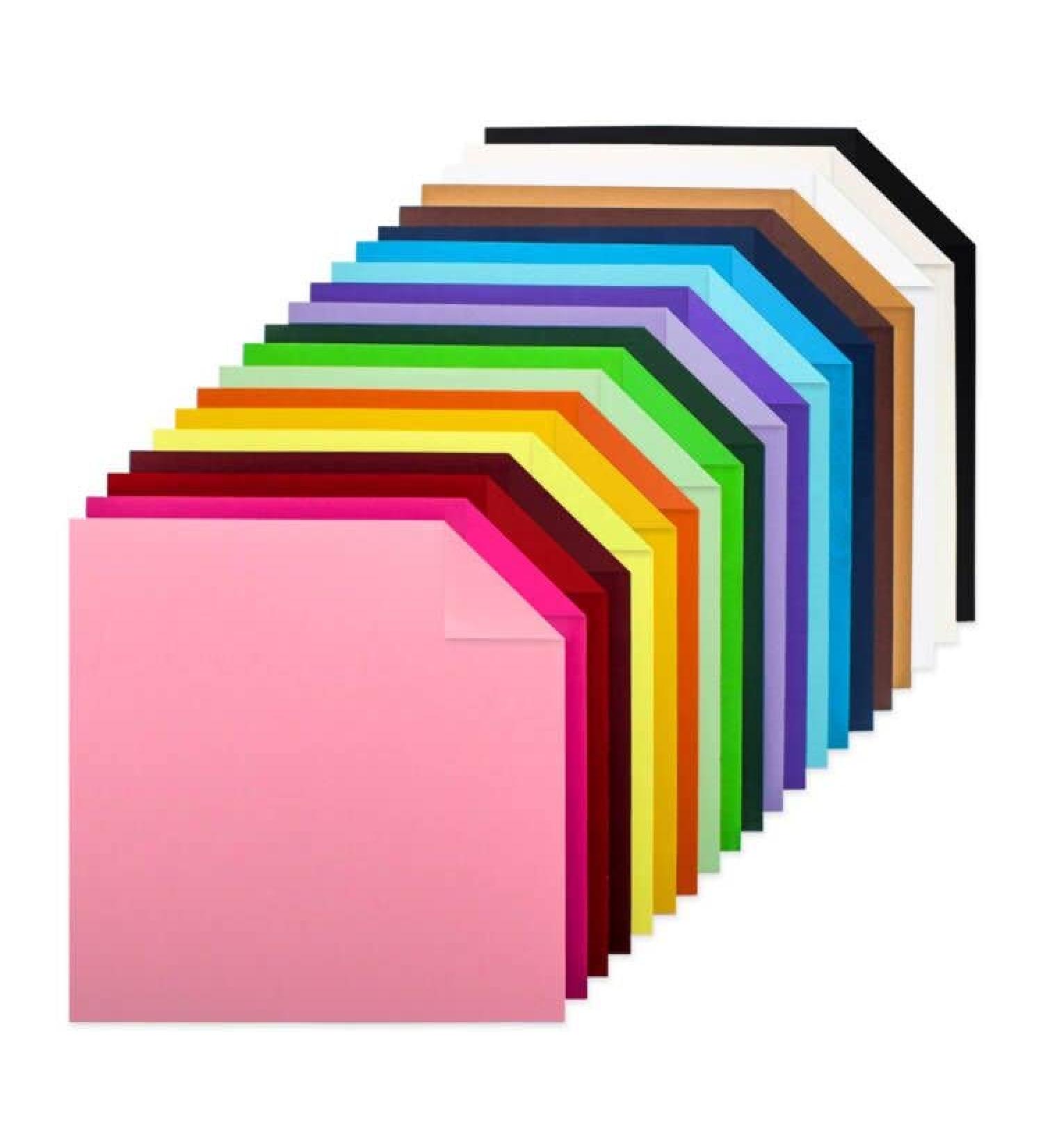 60 Sheets Livholic Colored Cardstock 12x12 - 20 Assorted Colors for Cricut, Paper Crafting - 90LB 12 Inch - Buy Online on GoSupps.com