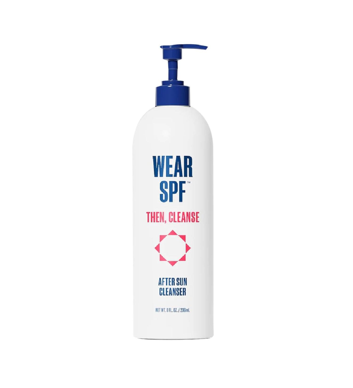 WearSPF After Sun Cleanser Gentle Face Wash with Squalane & Ceramides 8 oz - Buy Online on GoSupps.com