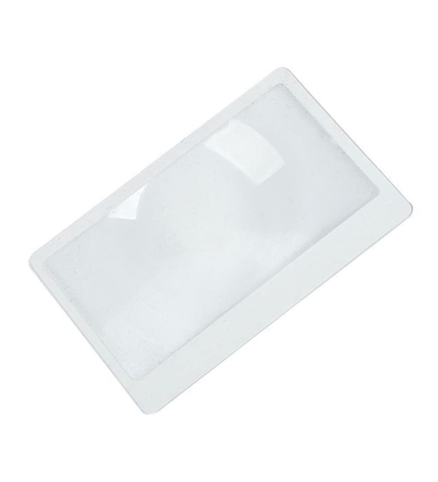 Thin Fres-nel Lens Pocket Size Magnifier Lenses Credit Card Magnifier for Reading or Fire Starter 3X Seniors Present Pocket Size Magnifier Small Gift - Buy Online on GoSupps.com