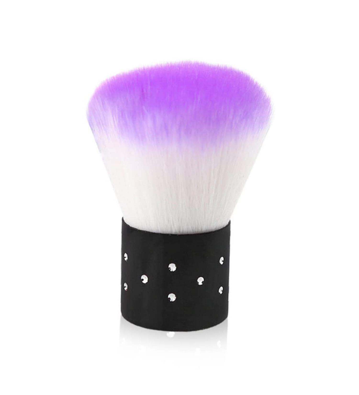Ipetboom 1 Set Manicure Kits Mushroom Kit Pedicure Kit Sanding Buffing Block Mushroom Cleaning Brush Makeup Powder Blush Barrette Clips for Crafts Makeup Brush Large Nail Sponge Purple - Buy Online on GoSupps.com