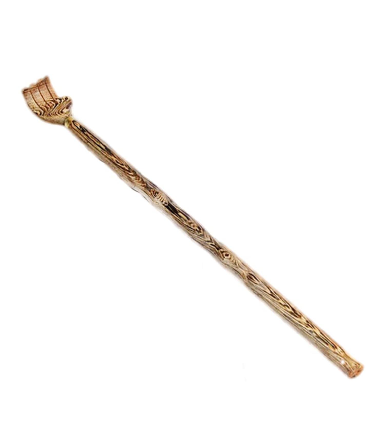 Premium Wooden Back Scratcher & Manual Massage Device - Long Handle Body Massager for Adults - Buy Online on GoSupps.com