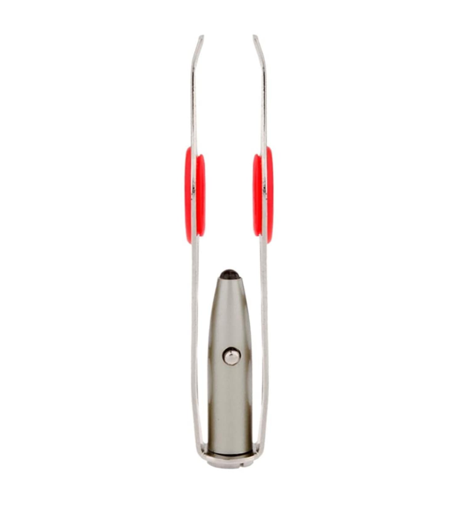 1PC Tweezers With Light Stainless Steel Eyebrow Tweezer Hair Removal Spotlight Eyelash Tweezer Eyebrow Tweezer Professional Beauty Tools Illuminate Dark Areas - Buy Online on GoSupps.com