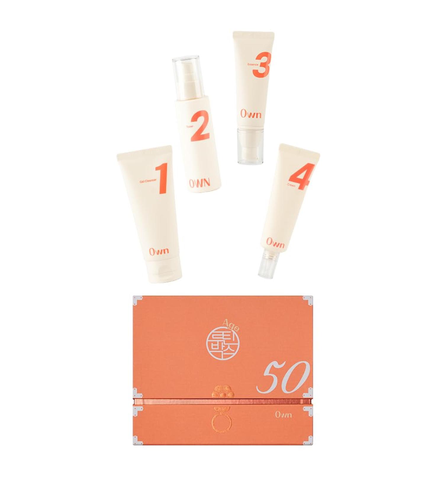 CELLMULA Age Routine Box Own (50+) Advanced Firming & Wrinkle Care 4-Step Skincare Set - Buy Online on GoSupps.com