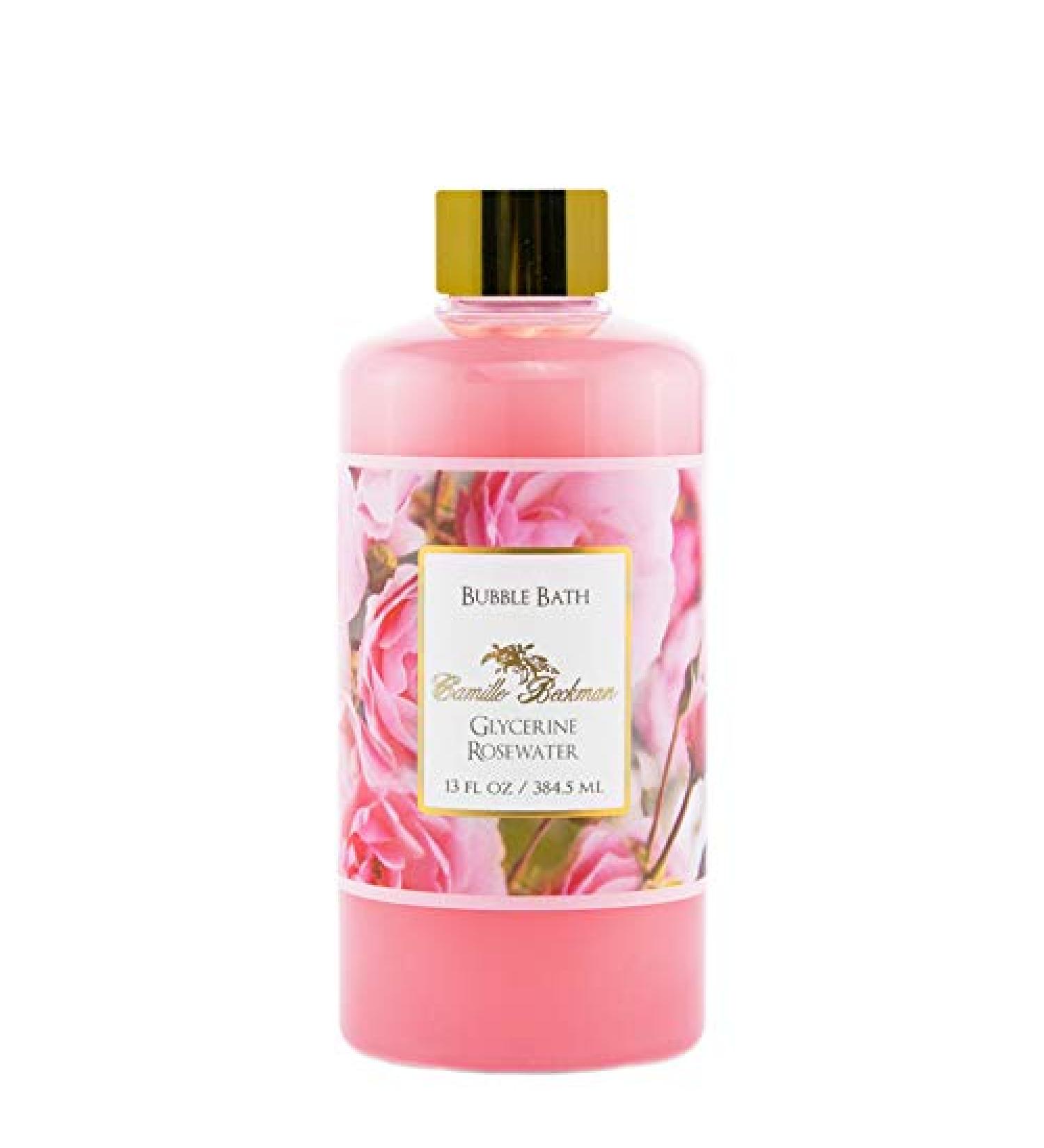 Camille Beckman Glycerine Rosewater Bubble Bath - 13 Fl Oz (Pack of 1) - Buy Online on GoSupps.com