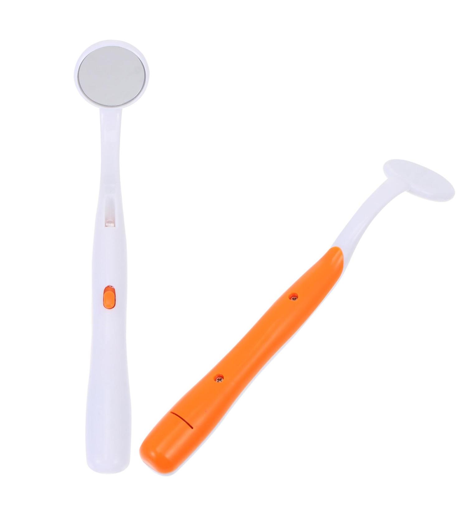 ARTIBETTER 2 St ck Mundspiegel mit LED-Licht Antibeschlag Zahnspiegel f r perfekte Zahnpflege Ideal f r internationale Kunden - Buy Online on GoSupps.com