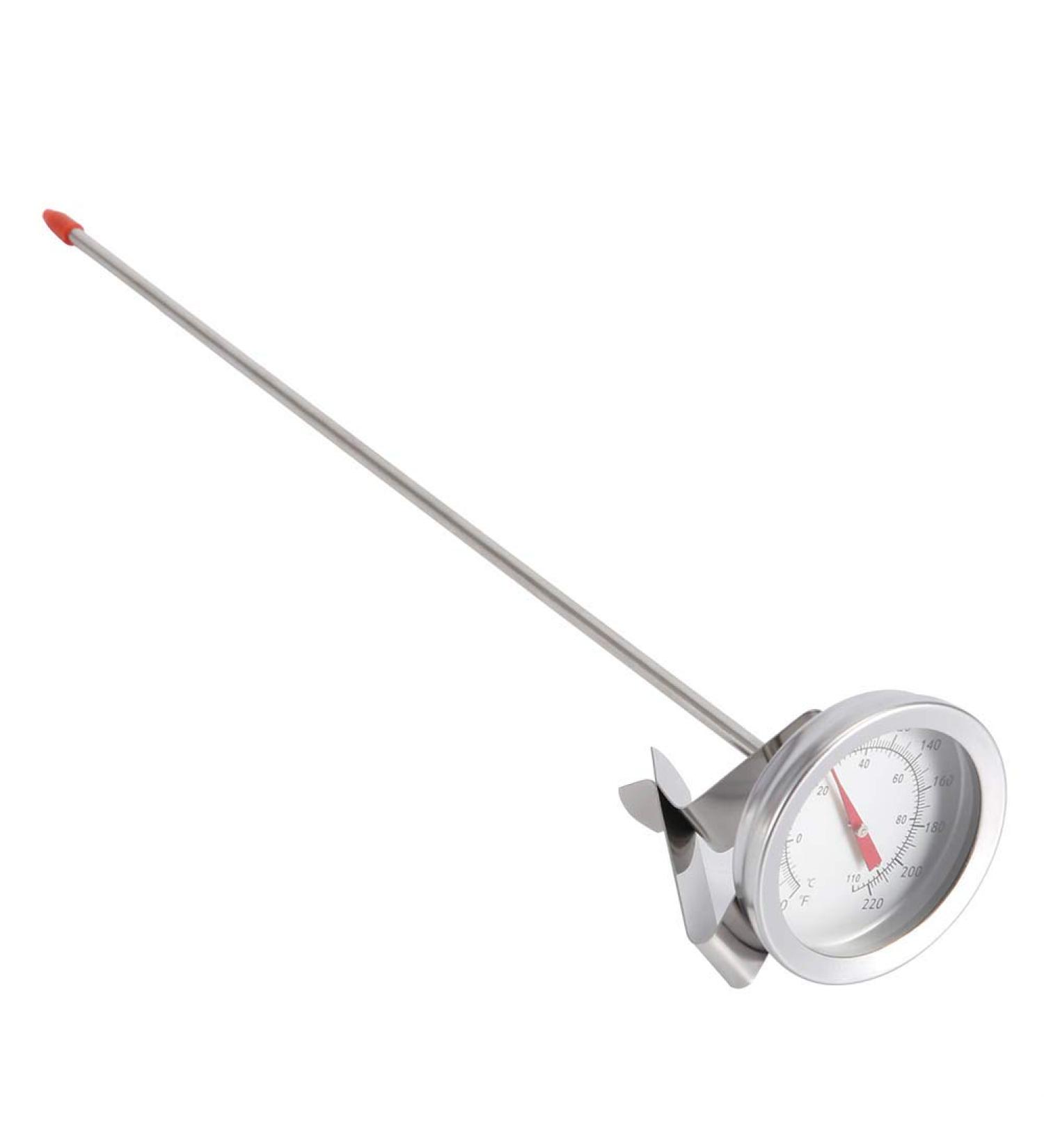 Beer Thermometer for Homebrew - Clip-On Dial Thermometer for Long Cooking & Wine Brewing - Buy Online on GoSupps.com