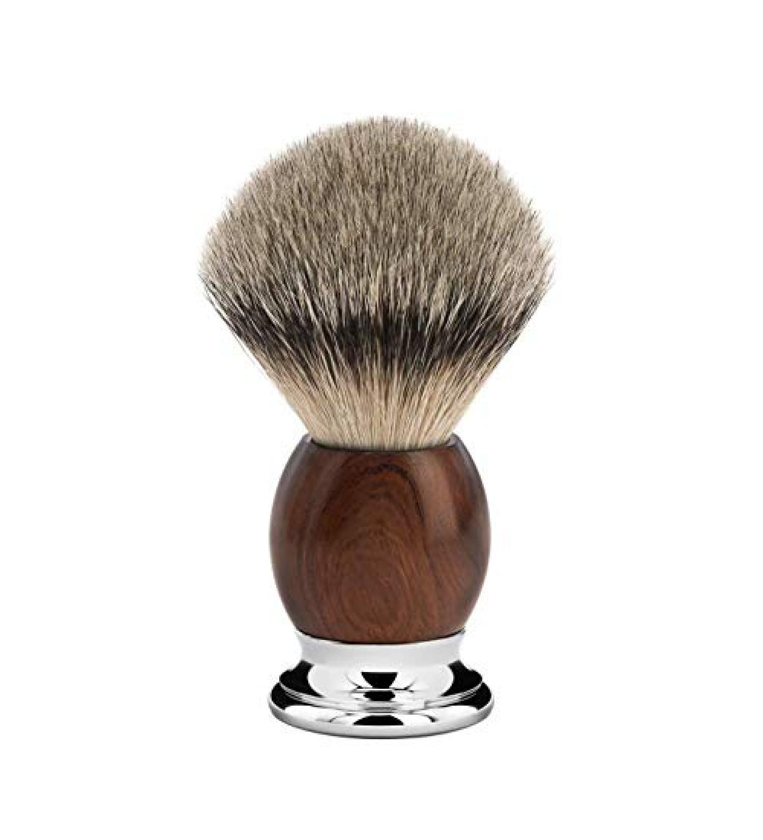 M HLE - Shaving brush - SOPHIST series - Silvertip badger - Ironwood