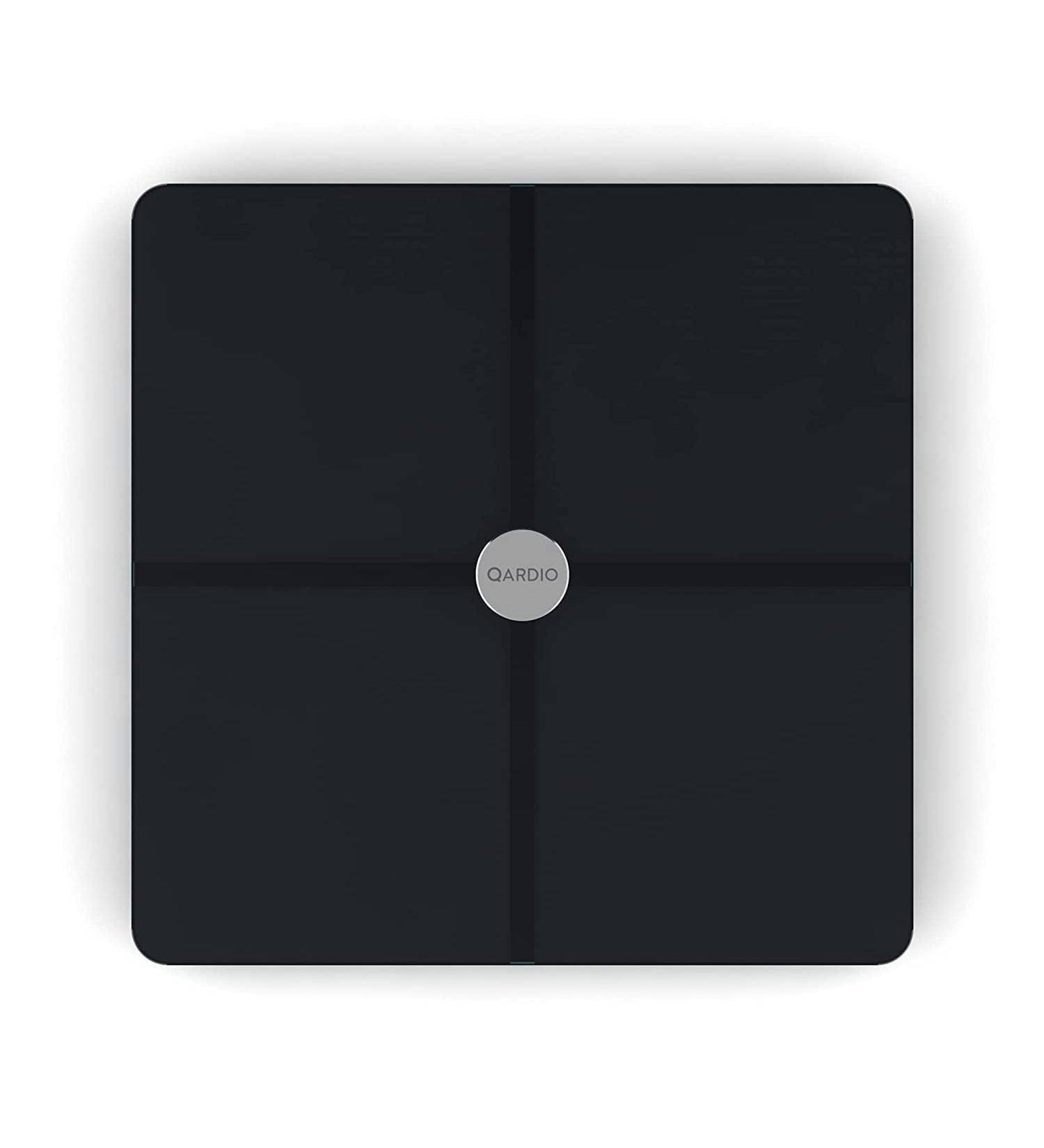 QardioBase X Smart WiFi Scale - Full Body Composition Analyzer with 12 Fitness Indicators. App-Enabled for iOS, Android, iPad. Athlete, Pregnancy, and Multi-User Modes - Black - Buy Online on GoSupps.com