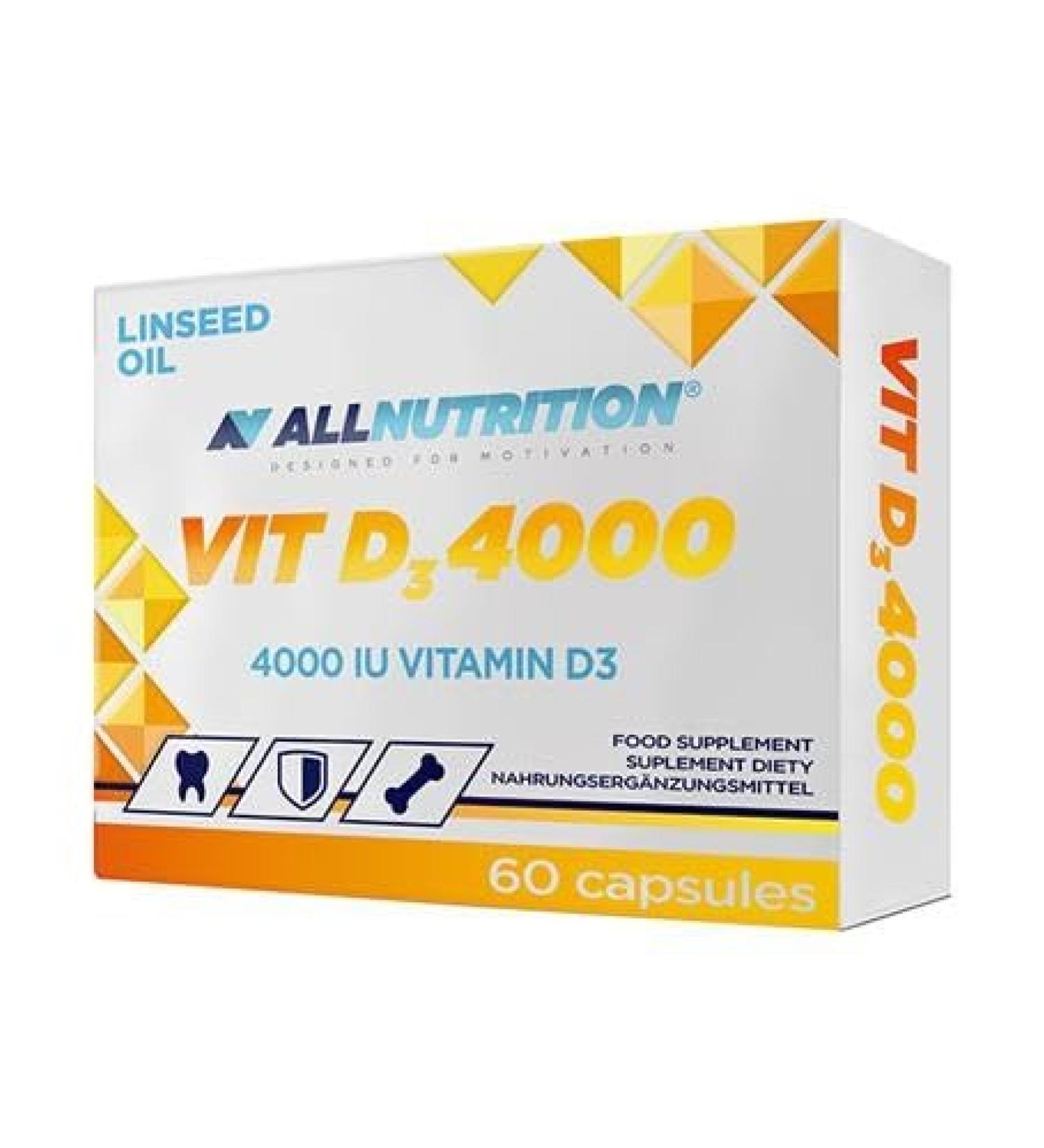 Allnutrition Vit D3 4000 4000 IU - 60 caps