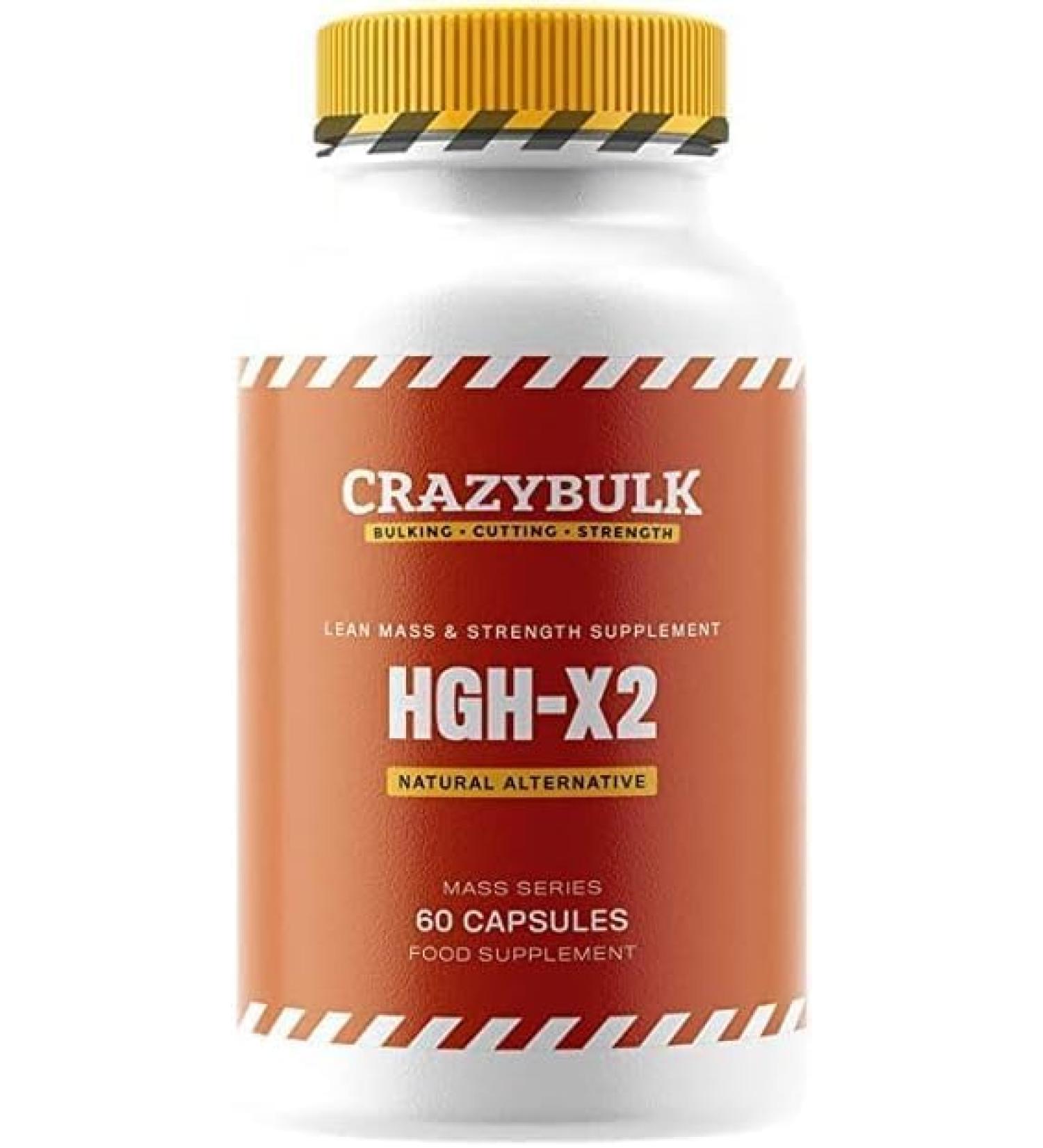 RNB HGH-X2 (HGH) Natural Alternative for Lean Mass & Strength Supplement First TIME in India (60 Capsules) - Buy Online on GoSupps.com