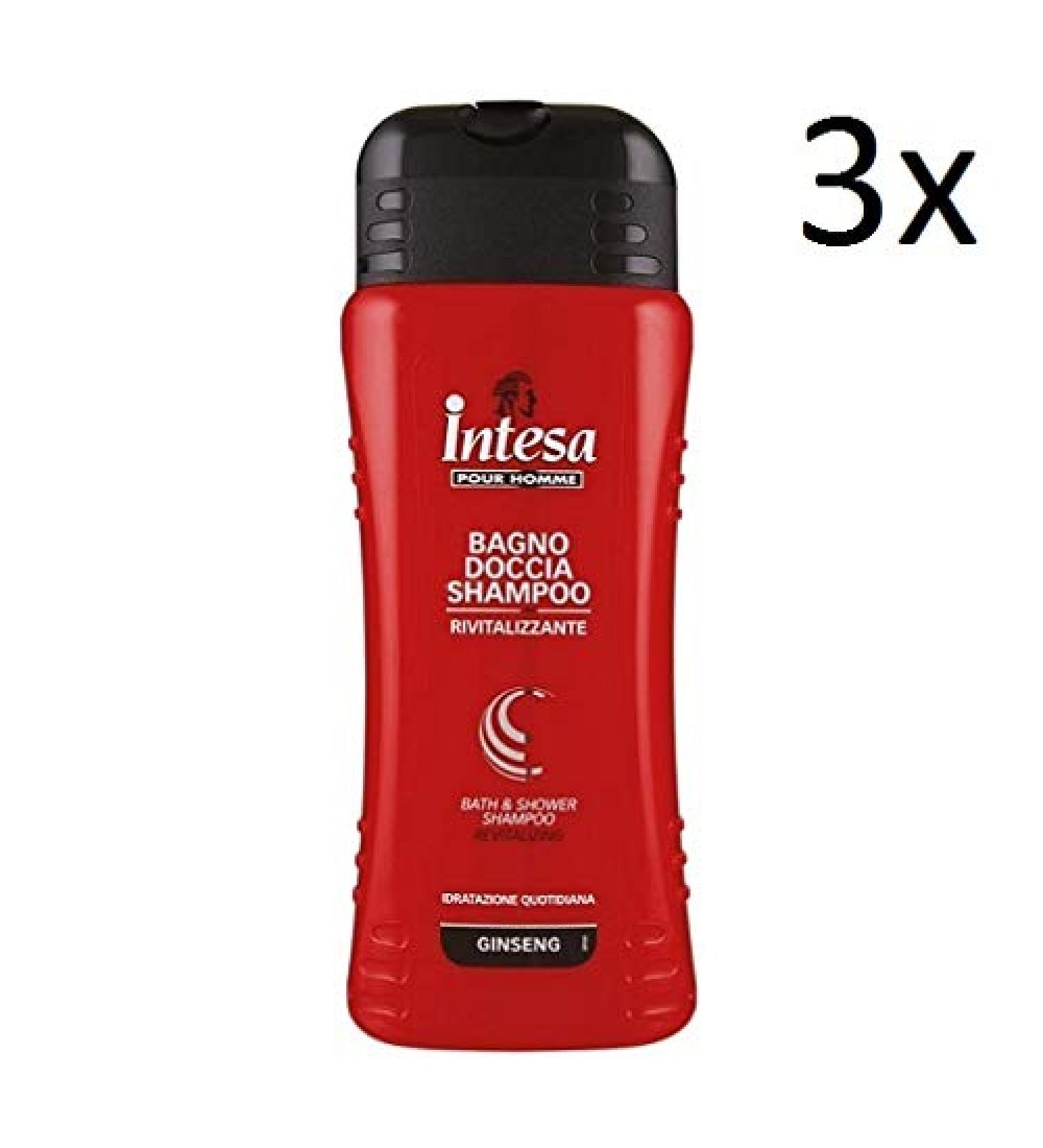 Intesa Intesa Pour Homme Daily Revitalizing Shampoo with Ginseng 500ml