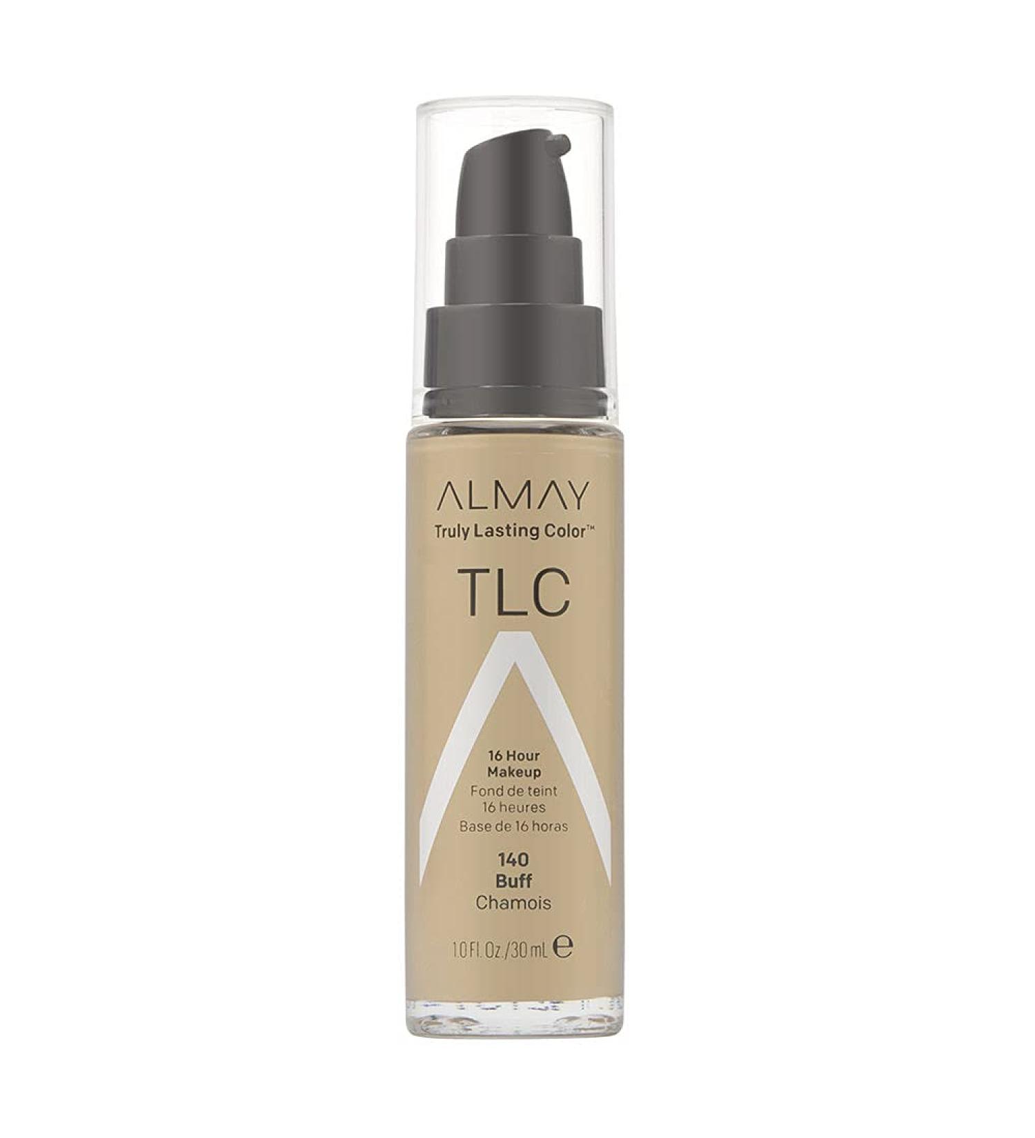 Almay TLC Truly Lasting Color 16 Hour Makeup Buff 02 140 1 oz (Pack of 2) 1 Fl Oz