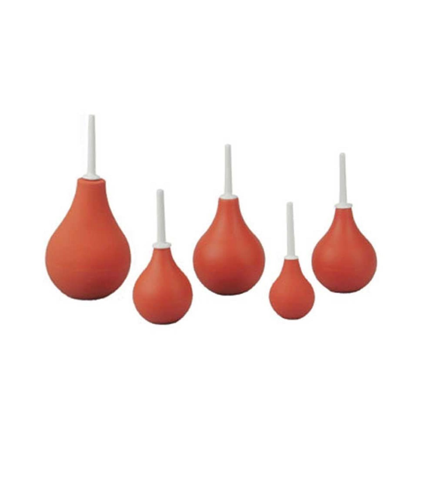 Behrend enema syringe pear syringe enema ball syringe red enema tube size 7 140ml