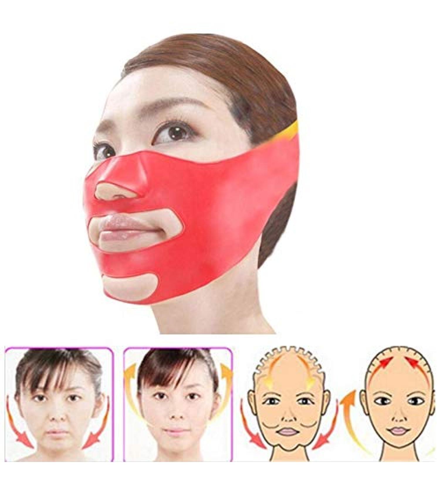 3D Molding Face Mask - Silicone Gel Slimming Tool for V Shape Lift & Facial Care - Buy Online on GoSupps.com